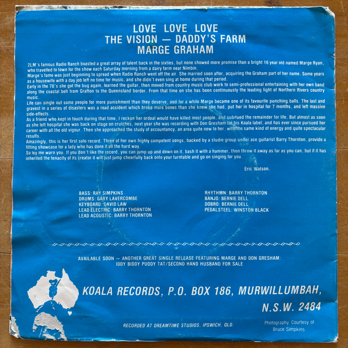 Marge Graham - Love Love Love (7")