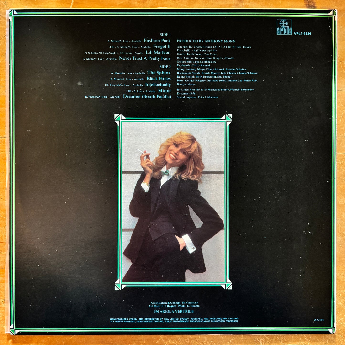 Amanda Lear - Never Trust A Pretty Face