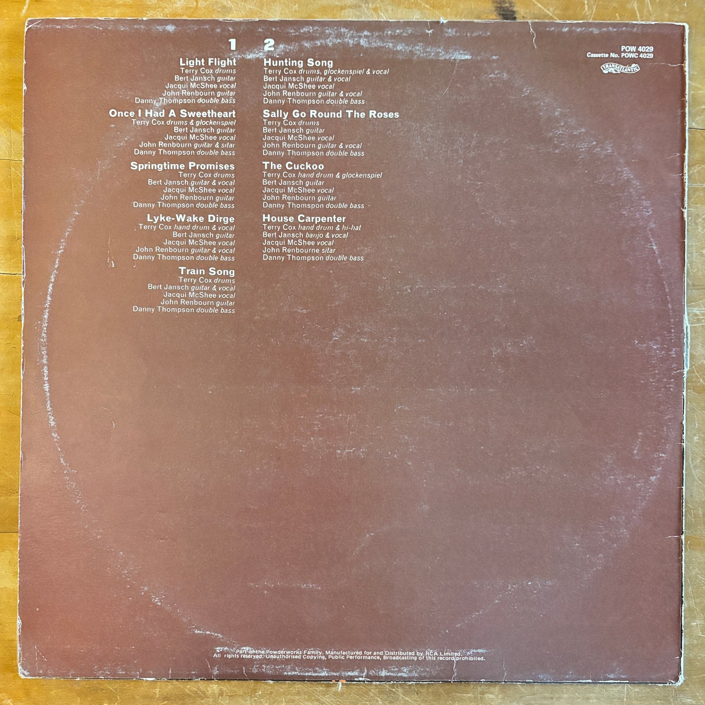 The Pentangle - Basket of Light
