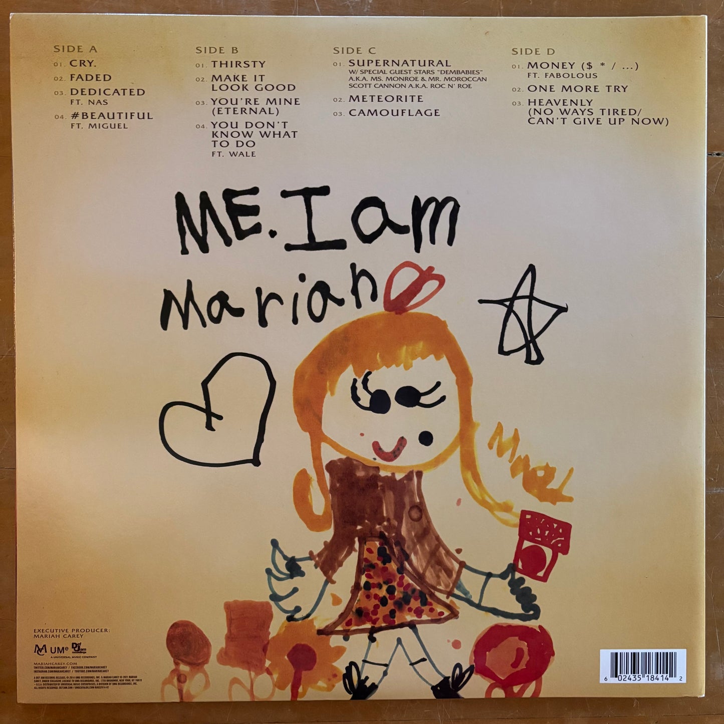 Mariah Carey - Me. I Am Mariah... The Elusive Chanteuse (2xLP)