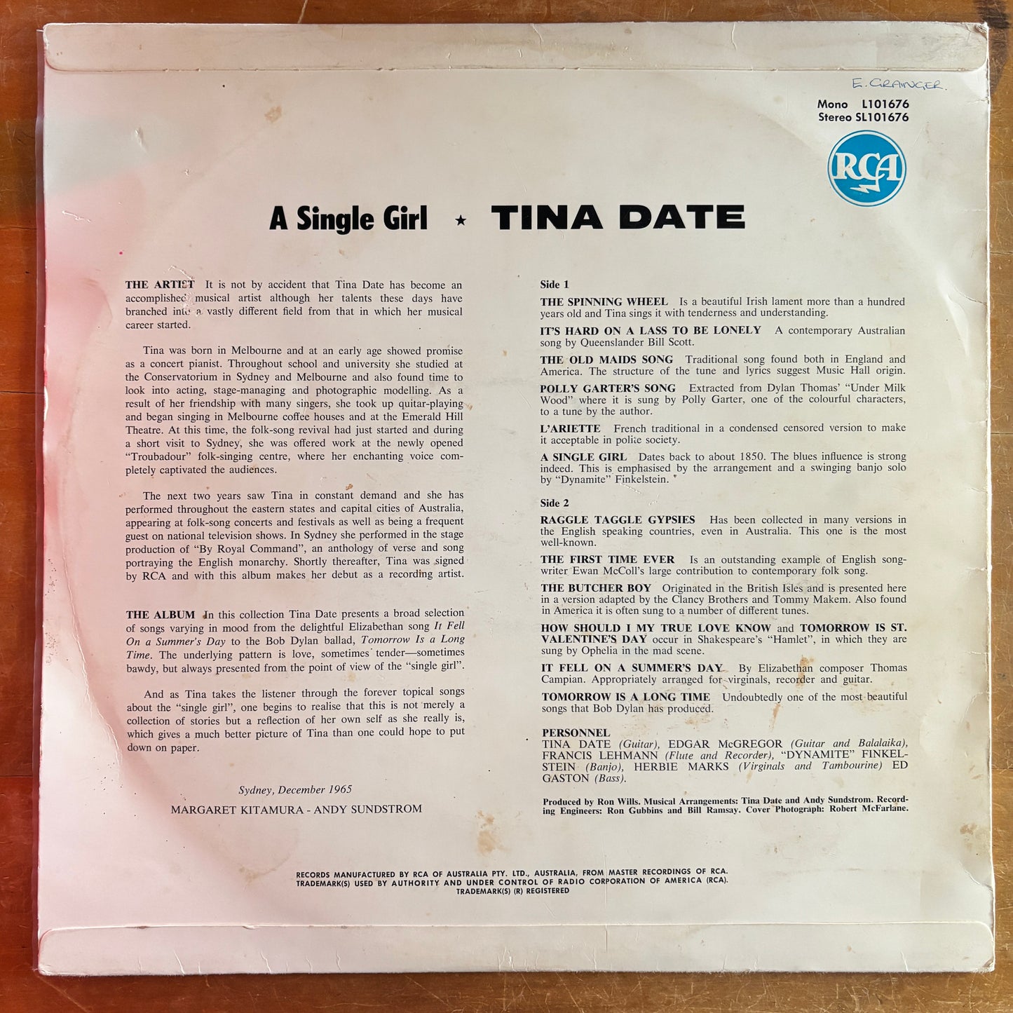 Tina Date - A Single Girl