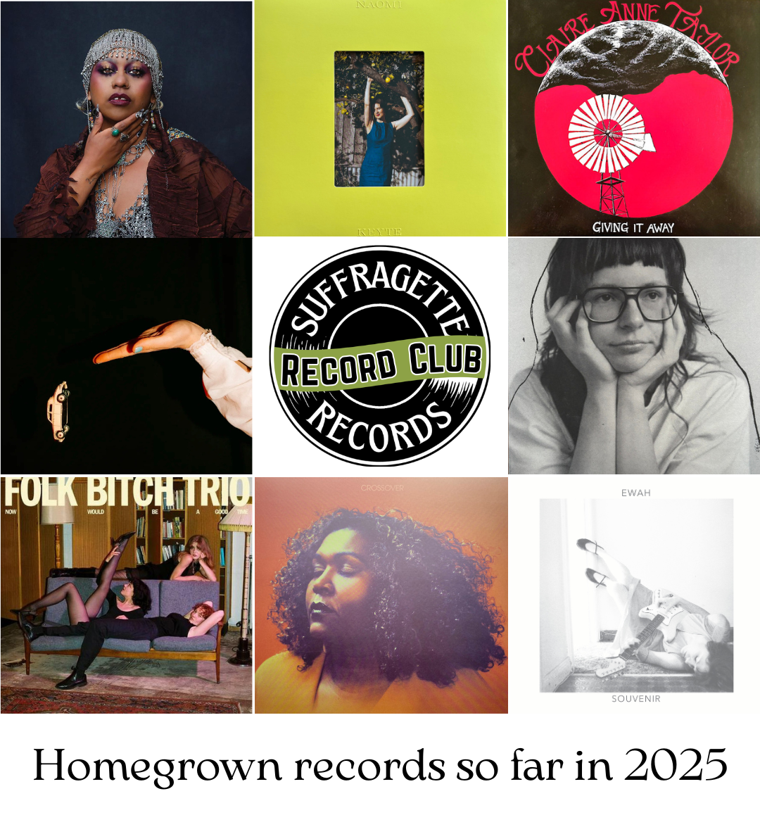 Suffragette Record Club: Homegrown Australian