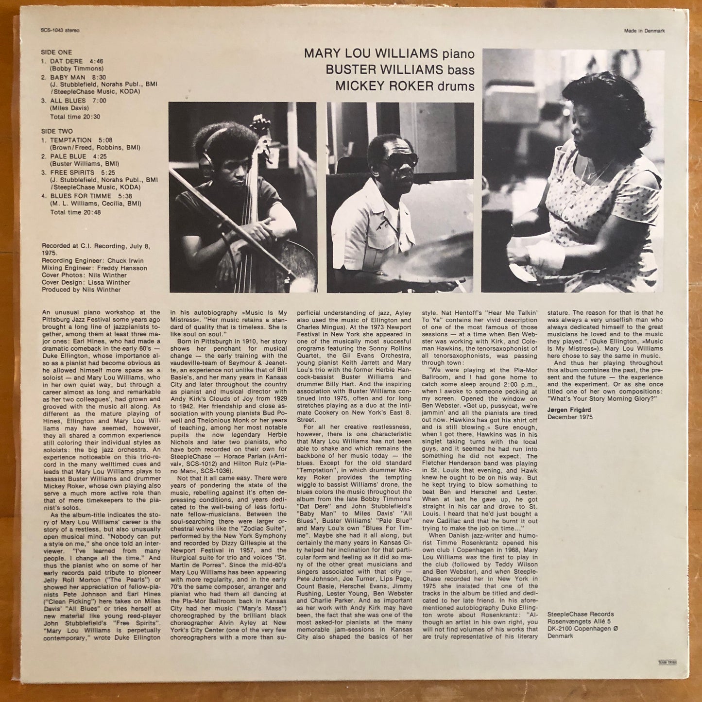 Mary Lou Williams Trio - Free Spirits