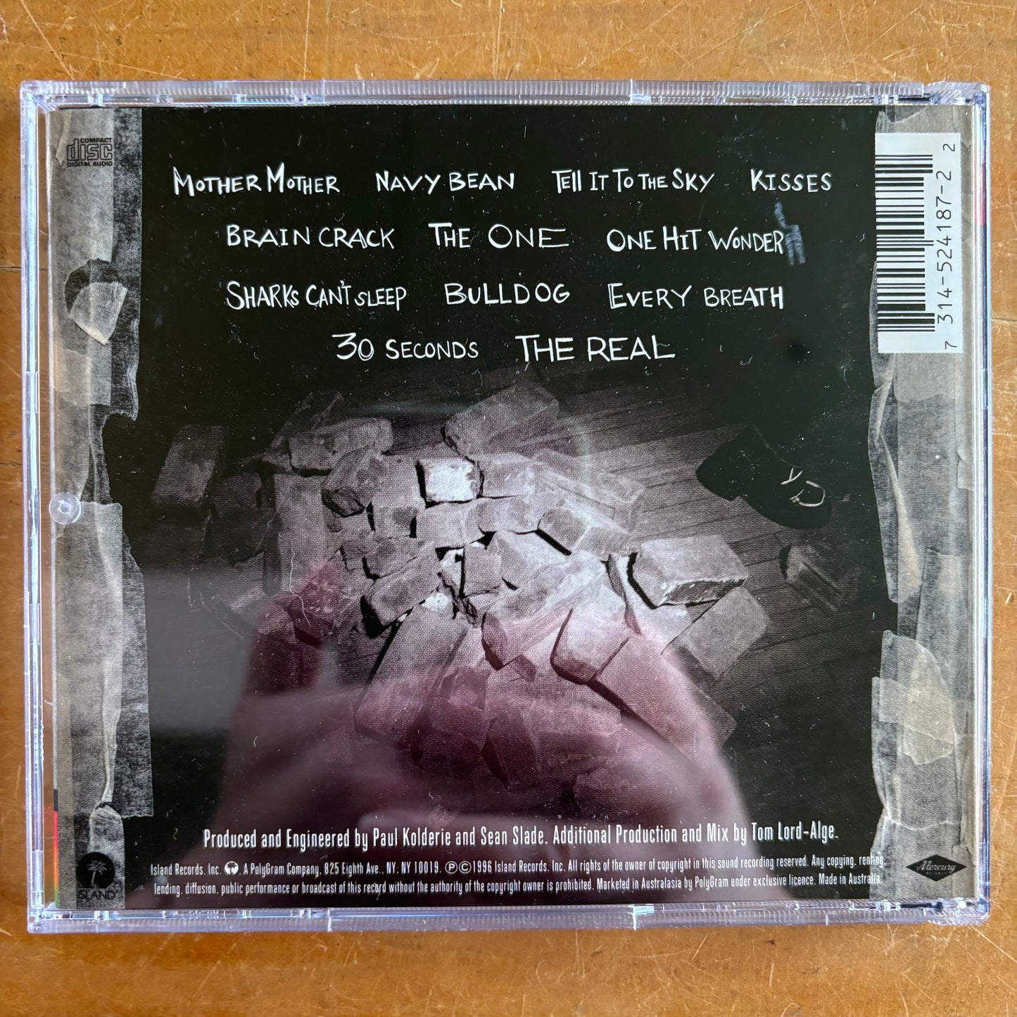 Tracy Bonham - The Burdens Of Being Upright (CD)