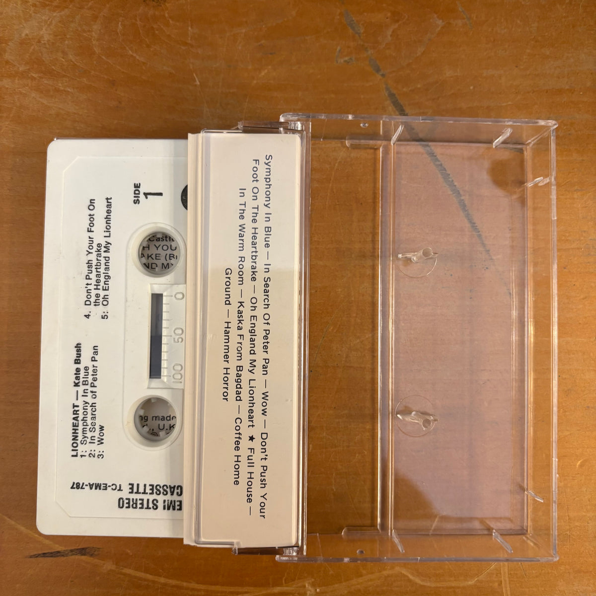 Kate Bush - Lionheart (cassette)