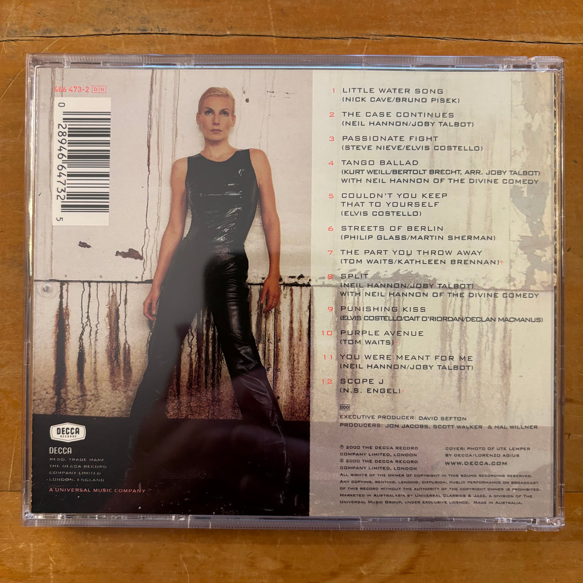 Ute Lemper - Punishing Kiss