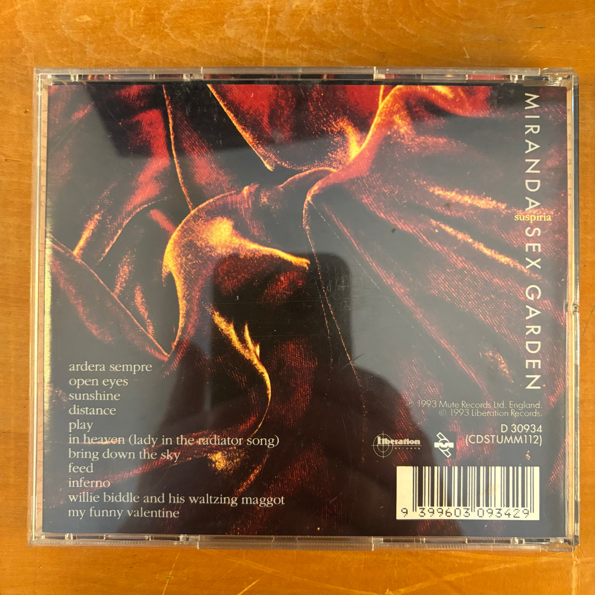 Miranda Sex Garden - Suspiria (CD)