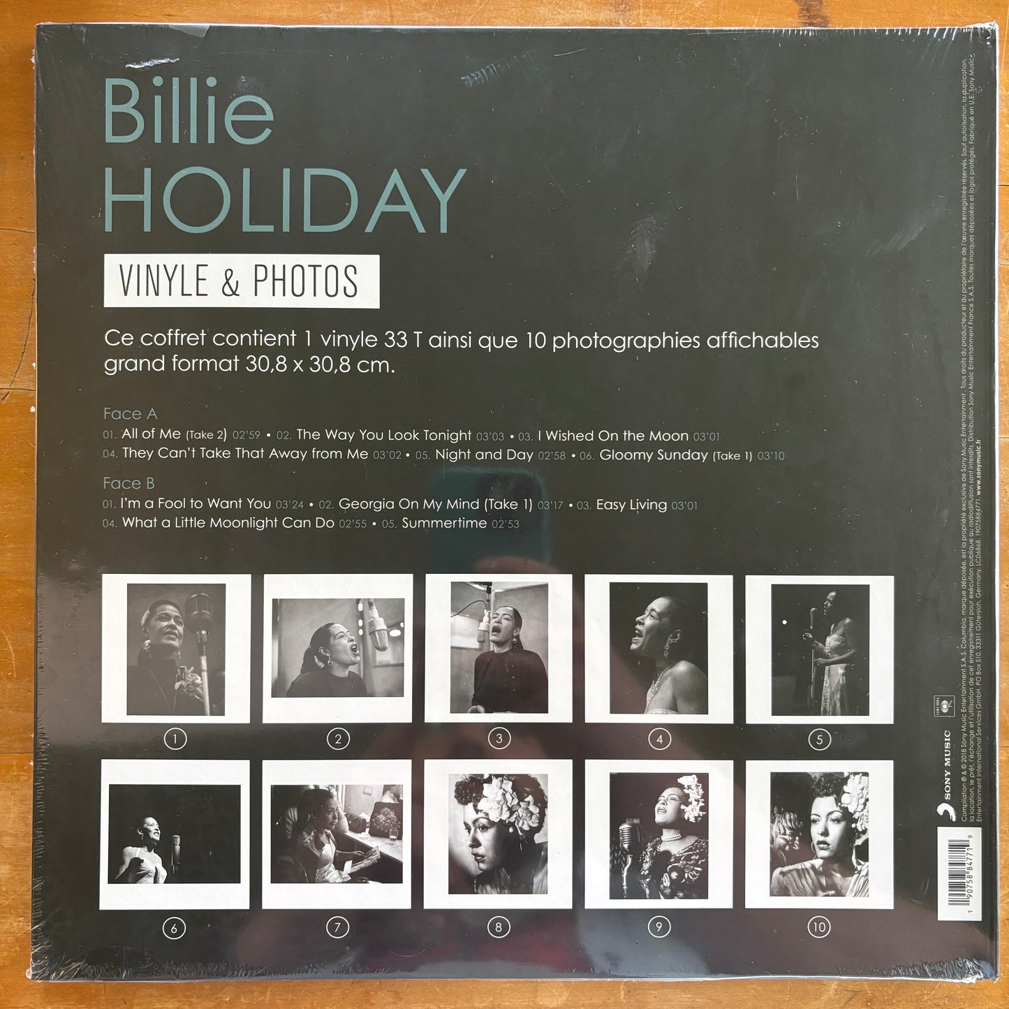 Billie Holiday - Vinyle & Photos