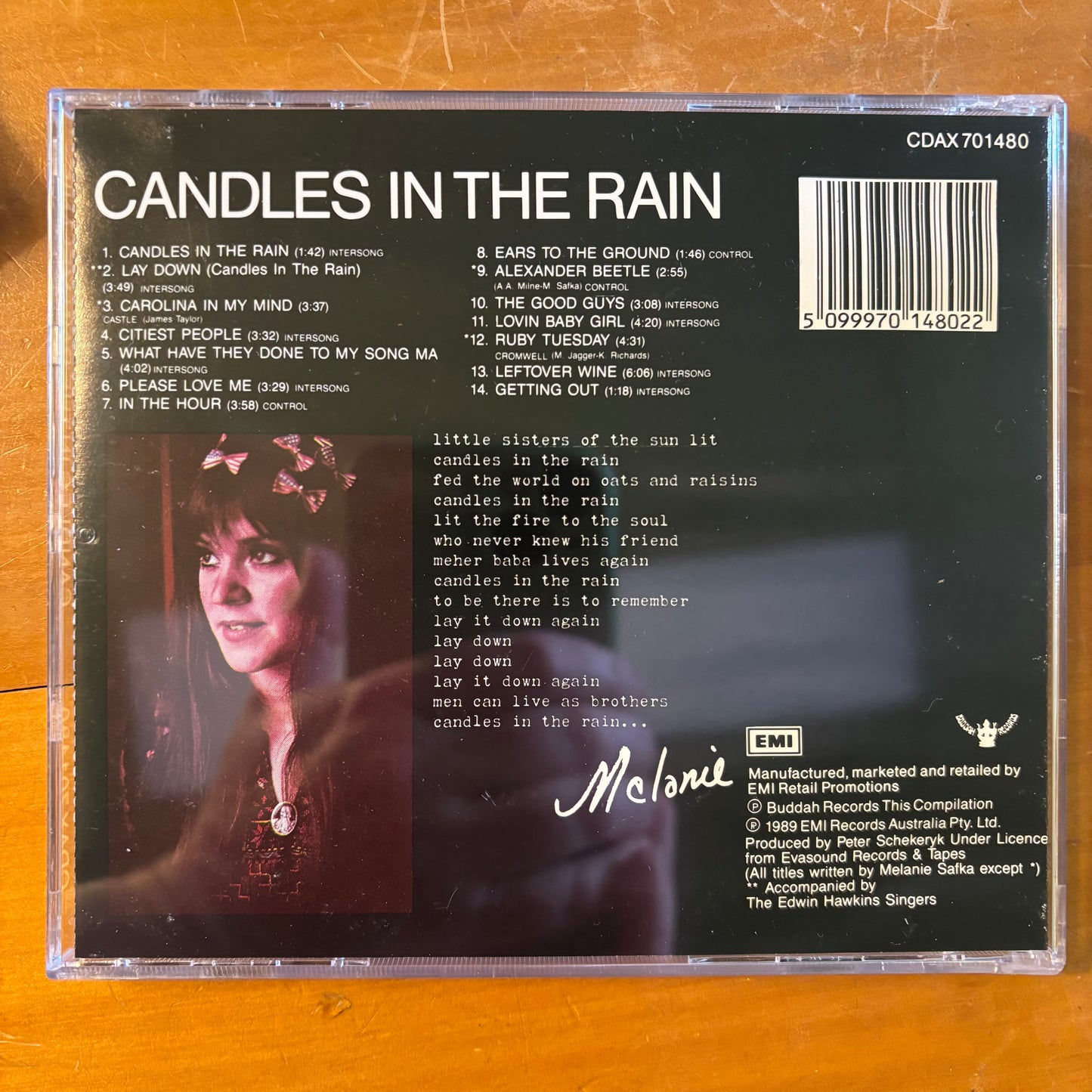 Melanie - Candles In The Rain (CD)
