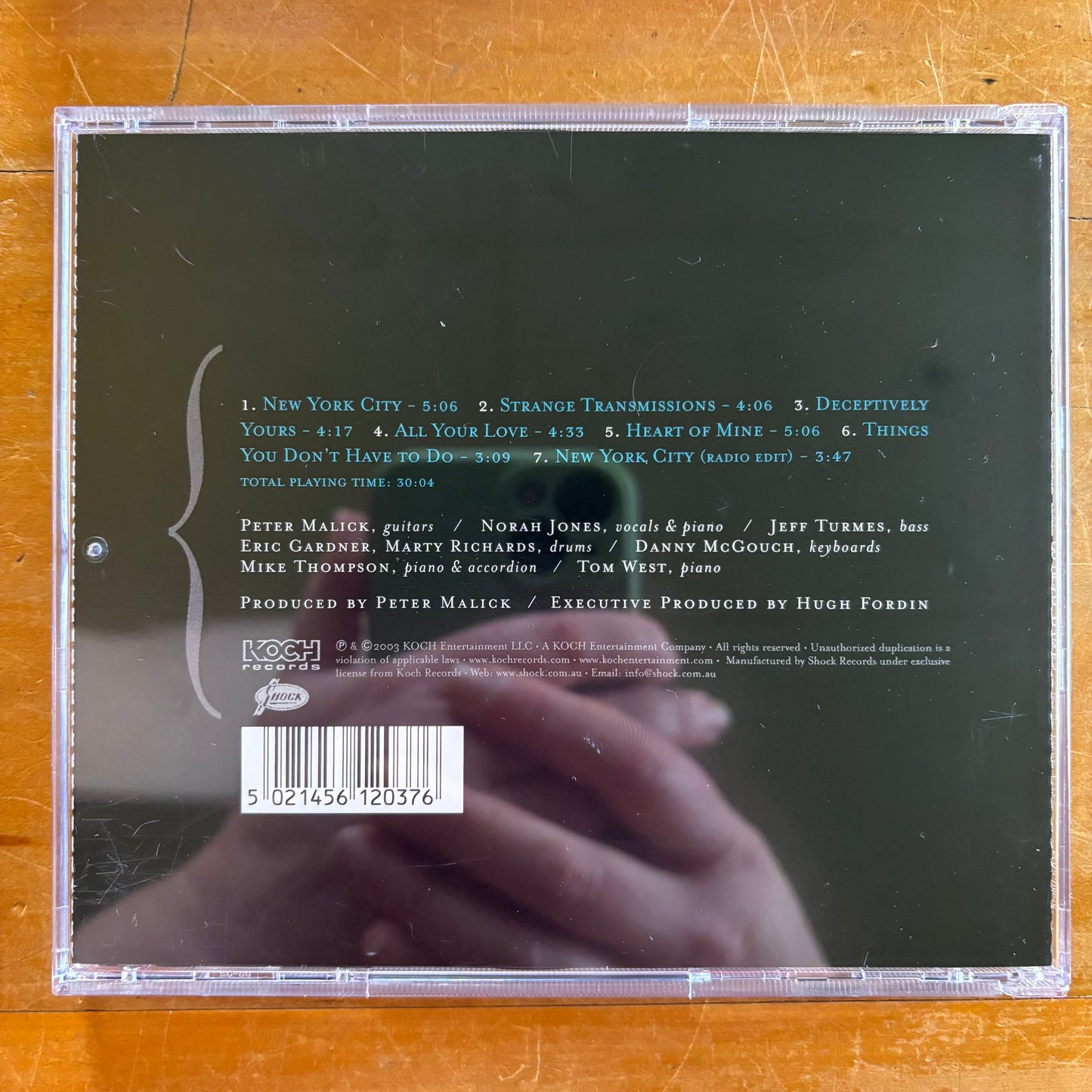 The Peter Malik Group Featuring Norah Jones - New York City (CD)