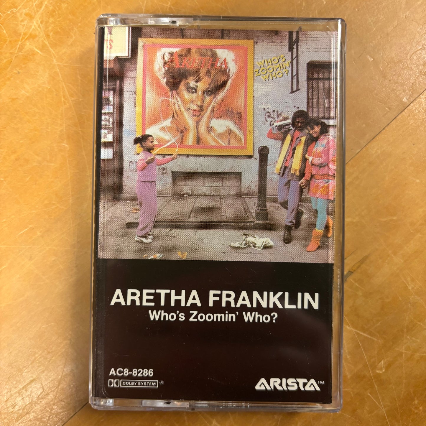Aretha Franklin - Who's Zoomin' Who? (cassette)