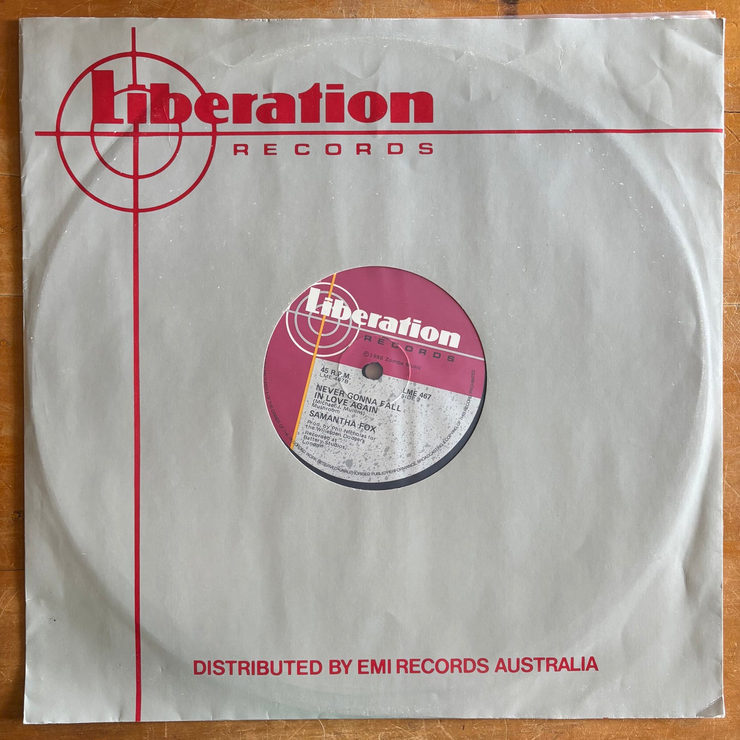 Samantha Fox - Touch Me (12" single)