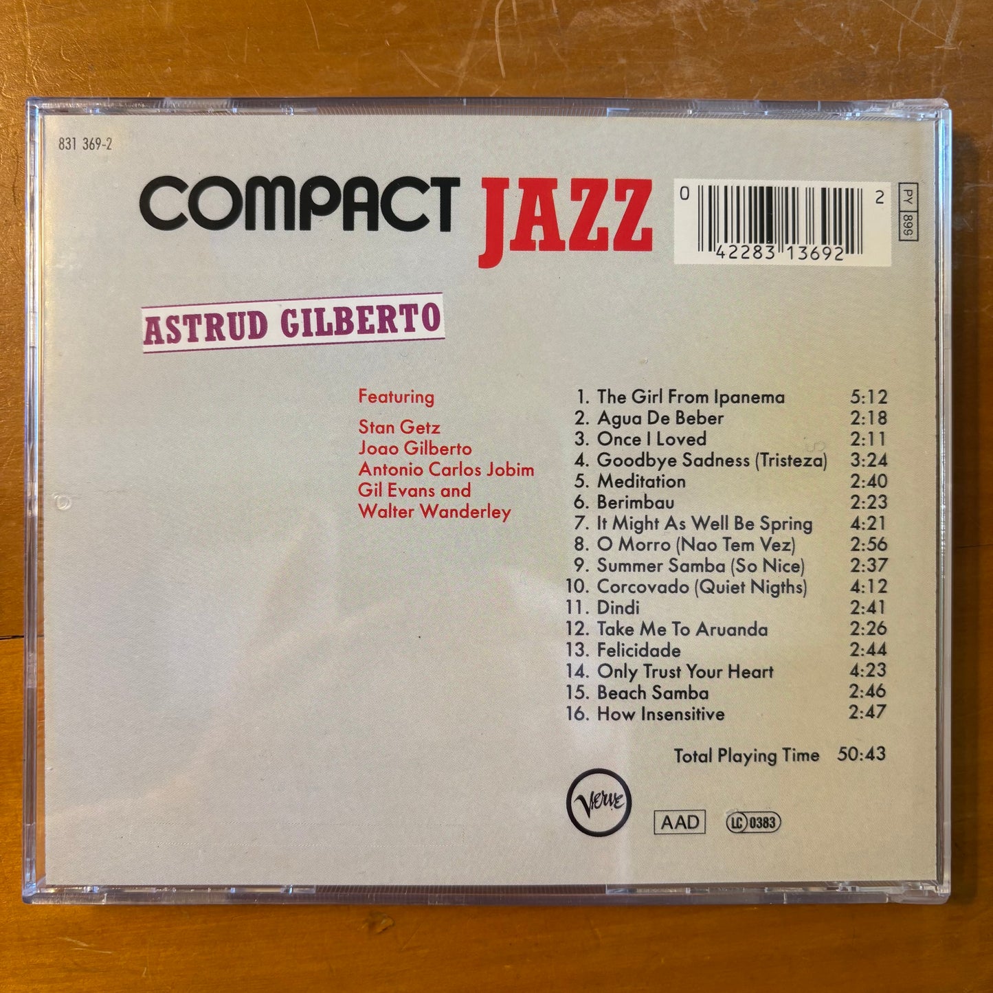Astrud Gilberto - Compact Jazz: Astrud Gilberto (CD)
