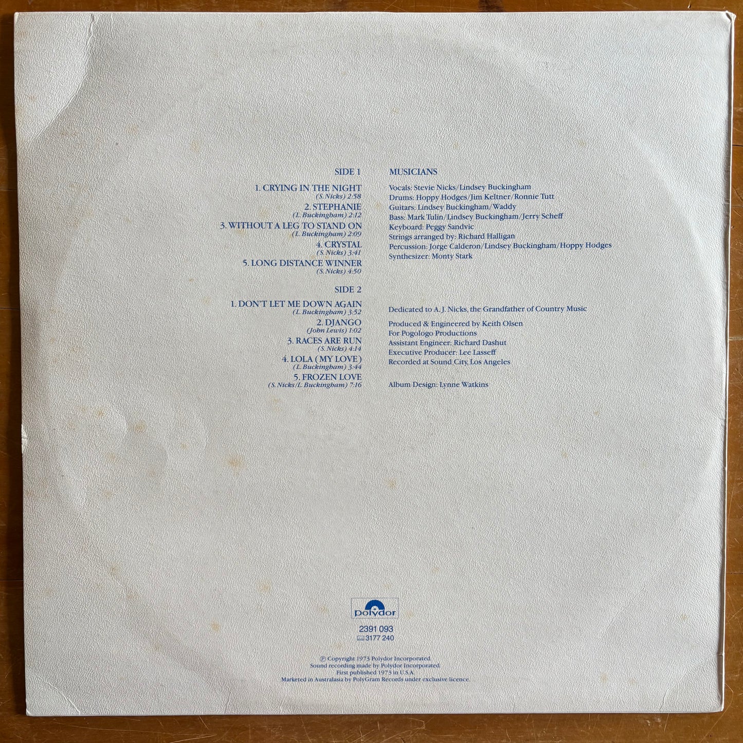 Buckingham Nicks - Buckingham Nicks