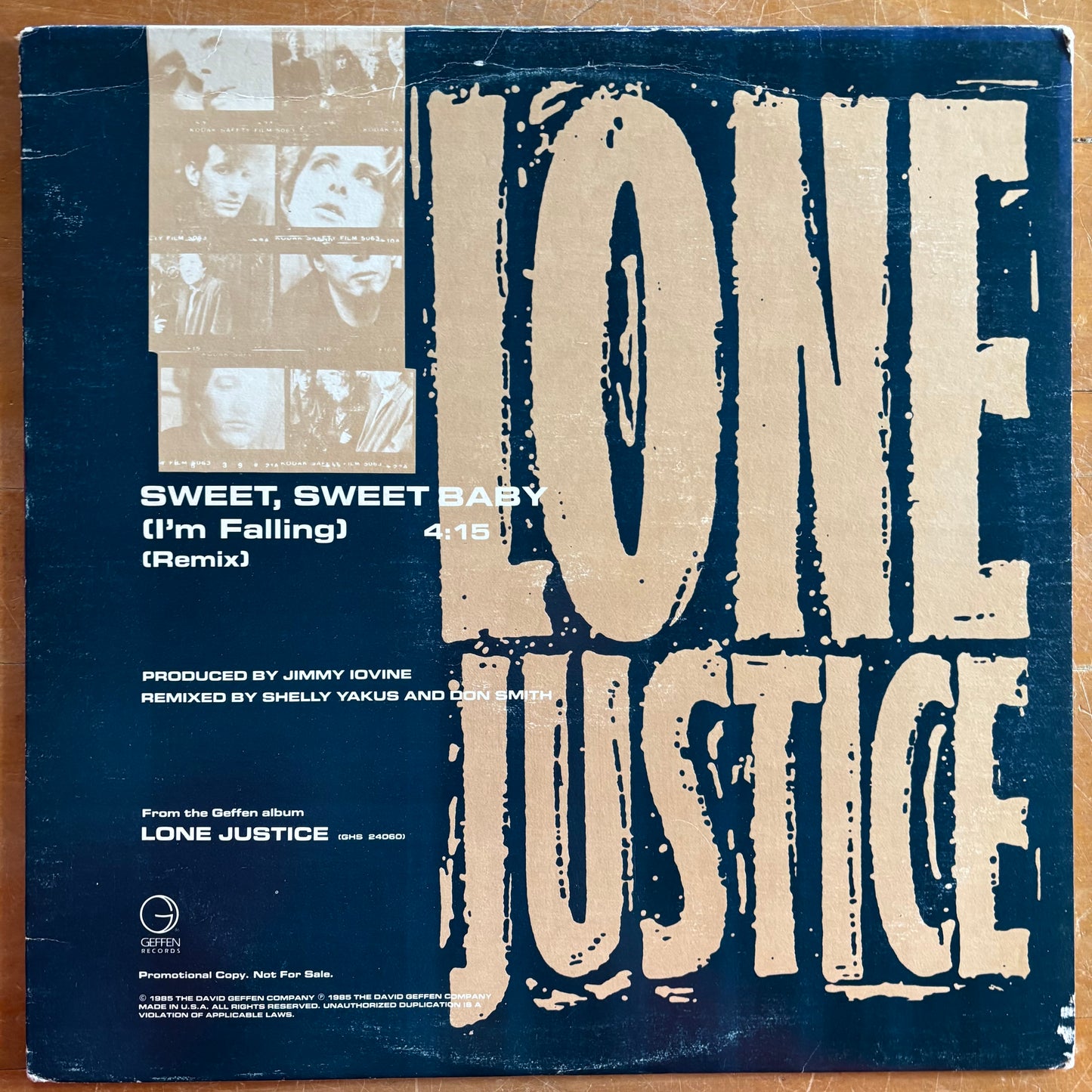 Lone Justice - Sweet, Sweet Baby (12" single)