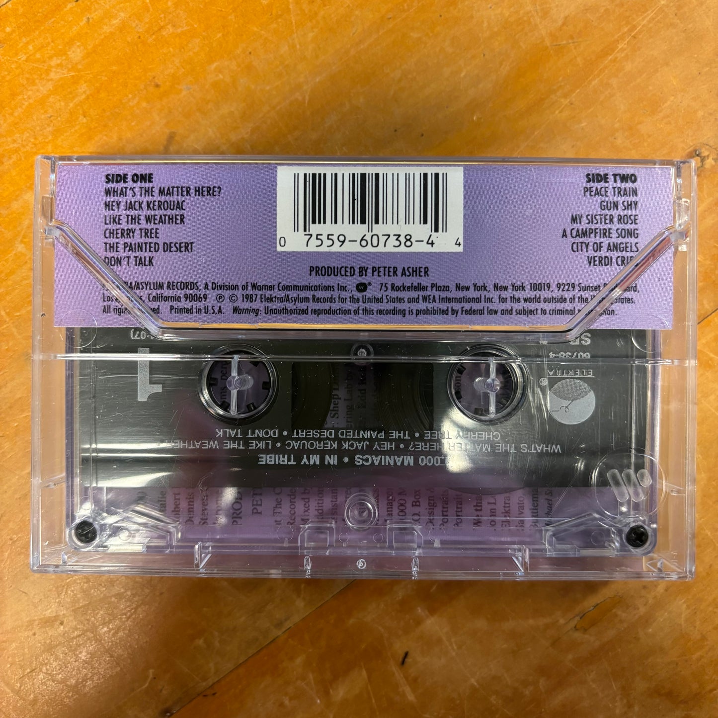 10,000 Maniacs - In My Tribe (cassette)