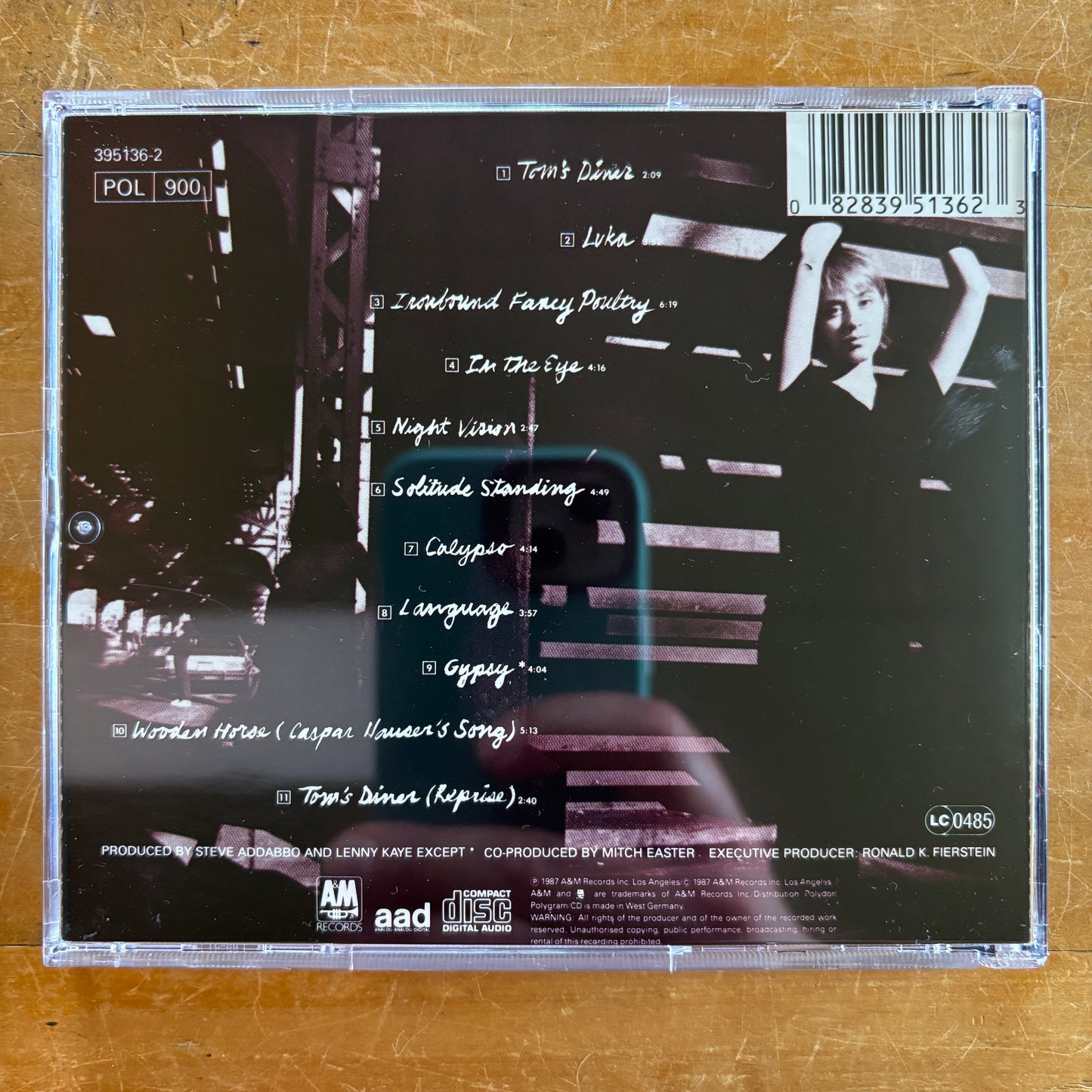 Suzanne Vega - Solitude Standing (CD)