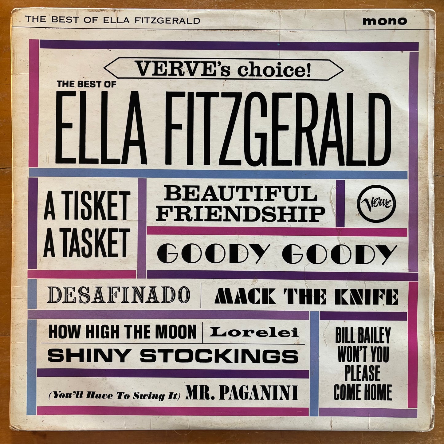 Ella Fitzgerald - Verve's Choice! The Best Of Ella Fitzgerald