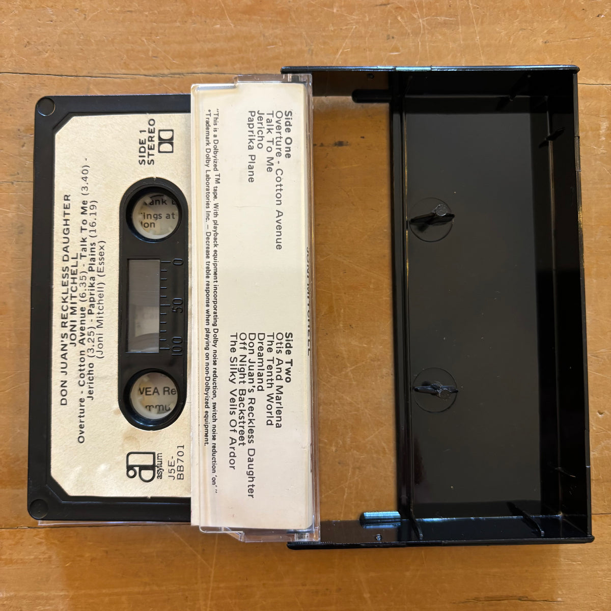 Joni Mitchell - Don Juan's Reckless Daughter (cassette)
