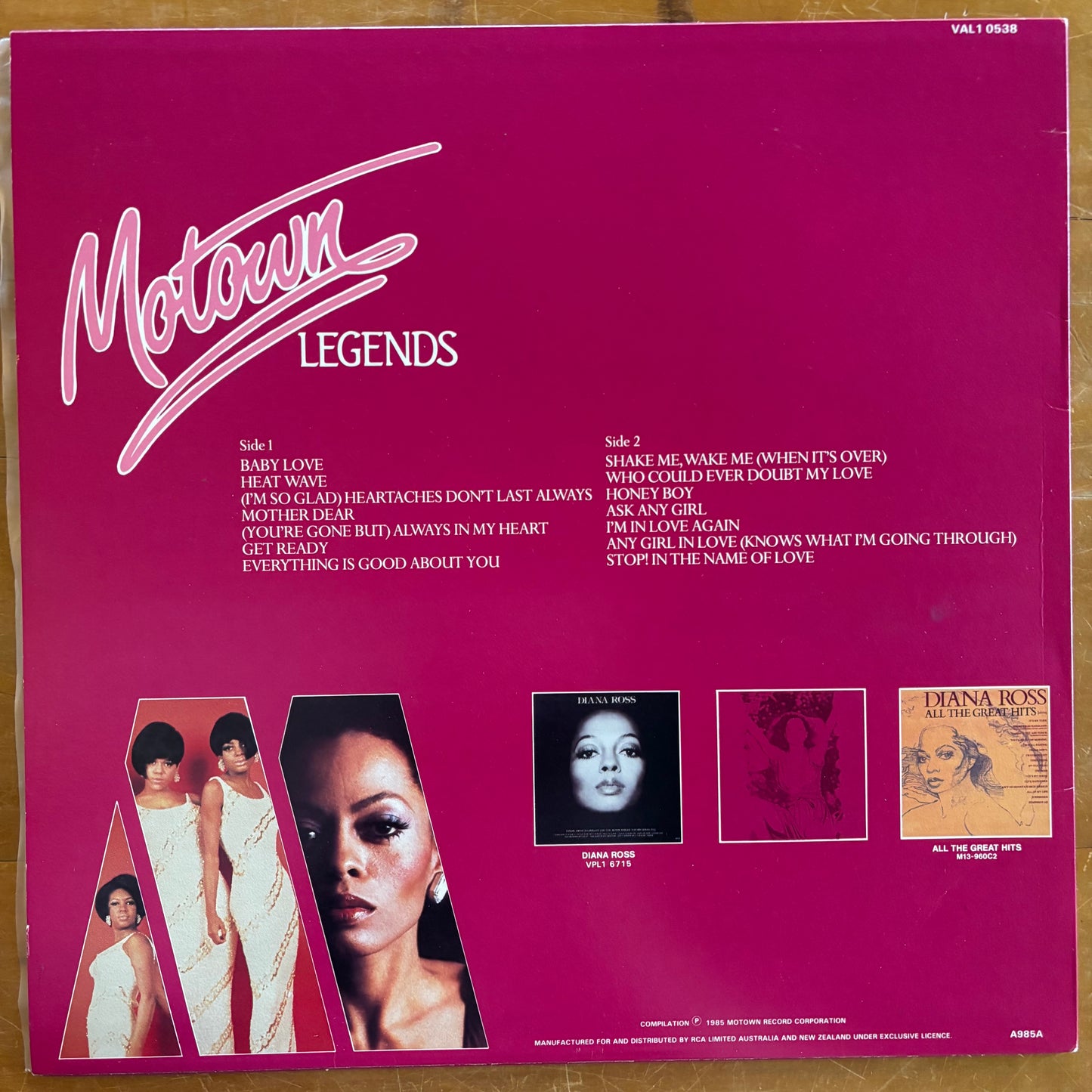 Diana Ross & The Supremes - Motown Legends