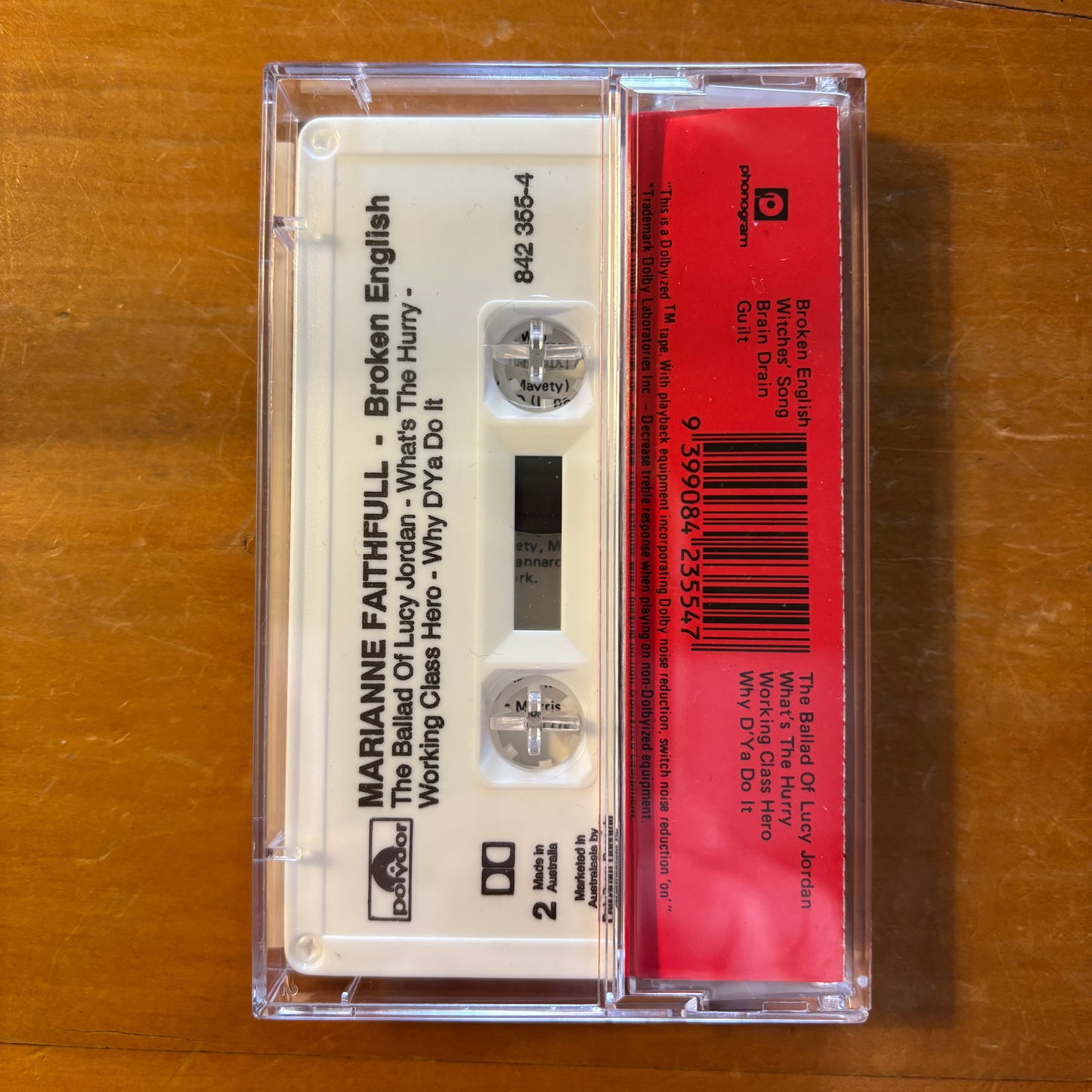 Marianne Faithfull - Broken English (cassette)