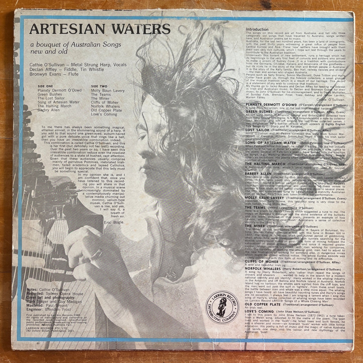 Cathie O'Sullivan - Artesian Waters