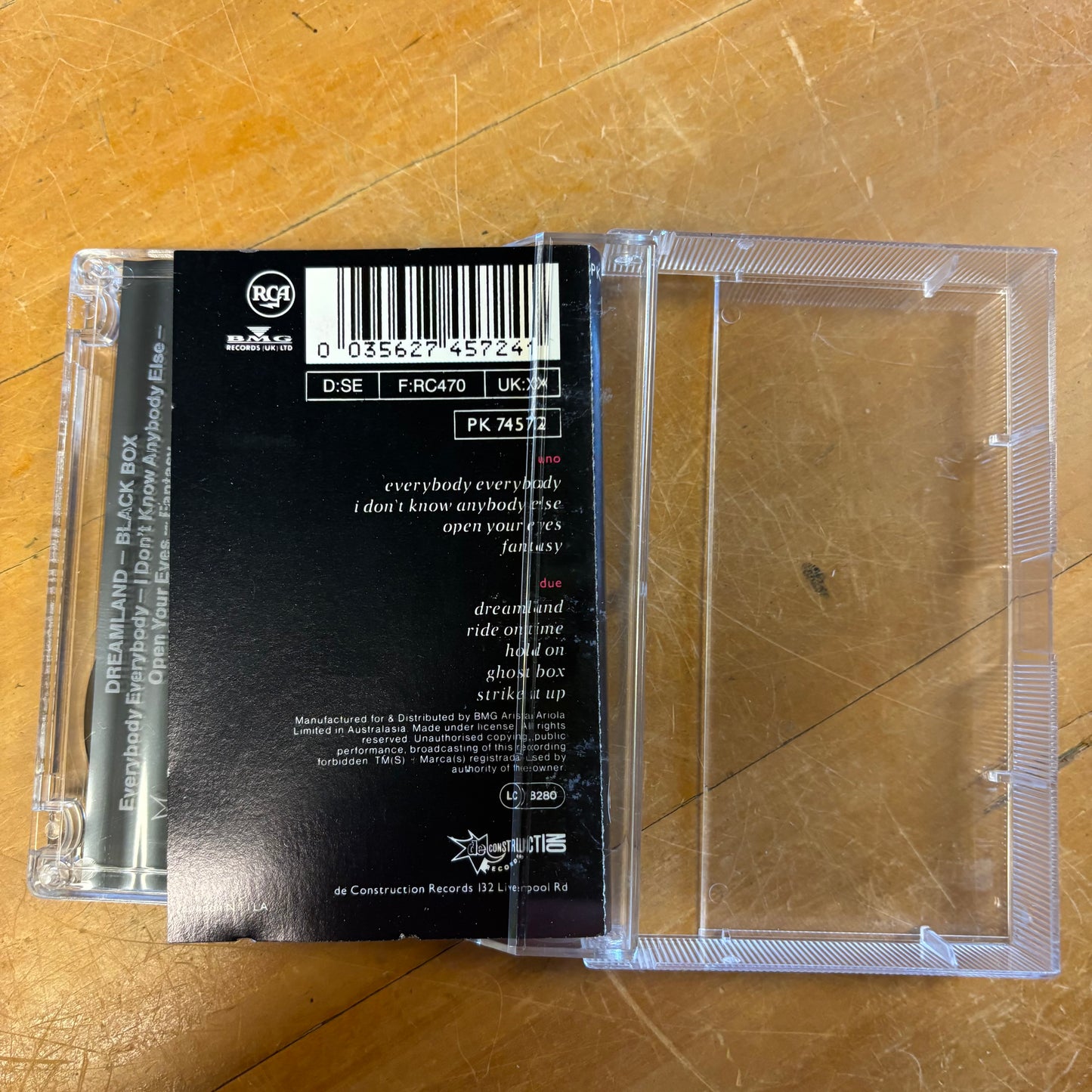 Black Box - Dreamland (Cassette)