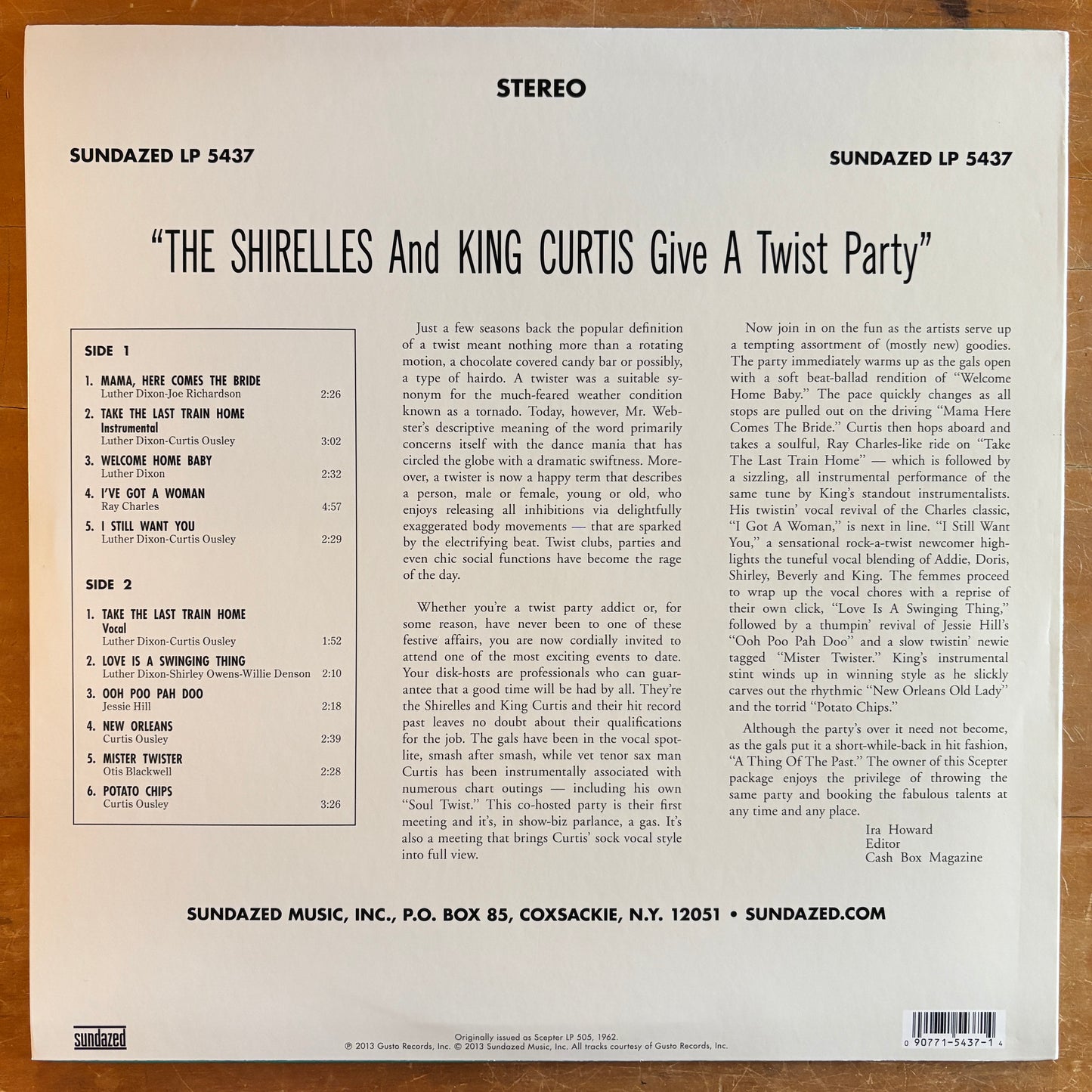 The Shirelles & King Curtis - Give A Twist Party