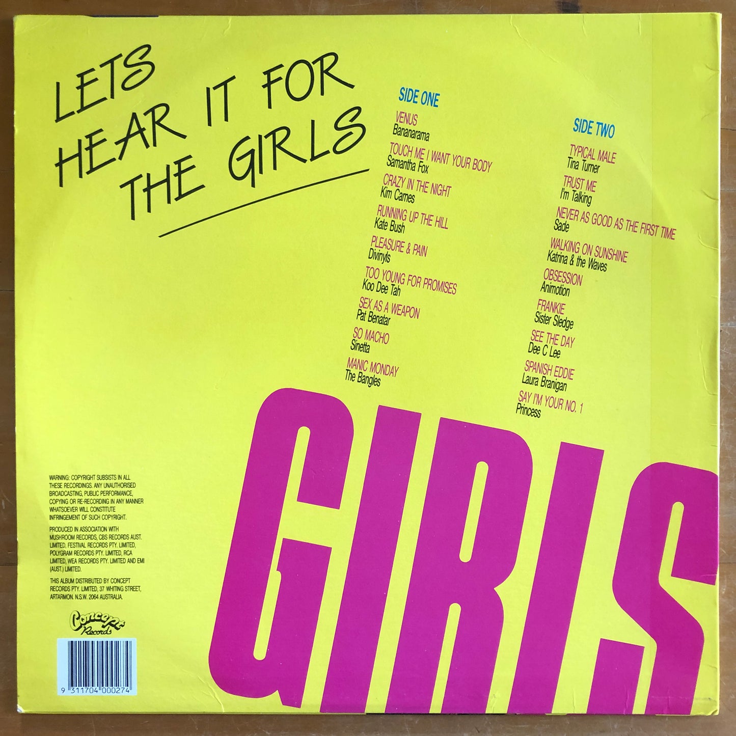 Various - Let's Hear It For The Girls
