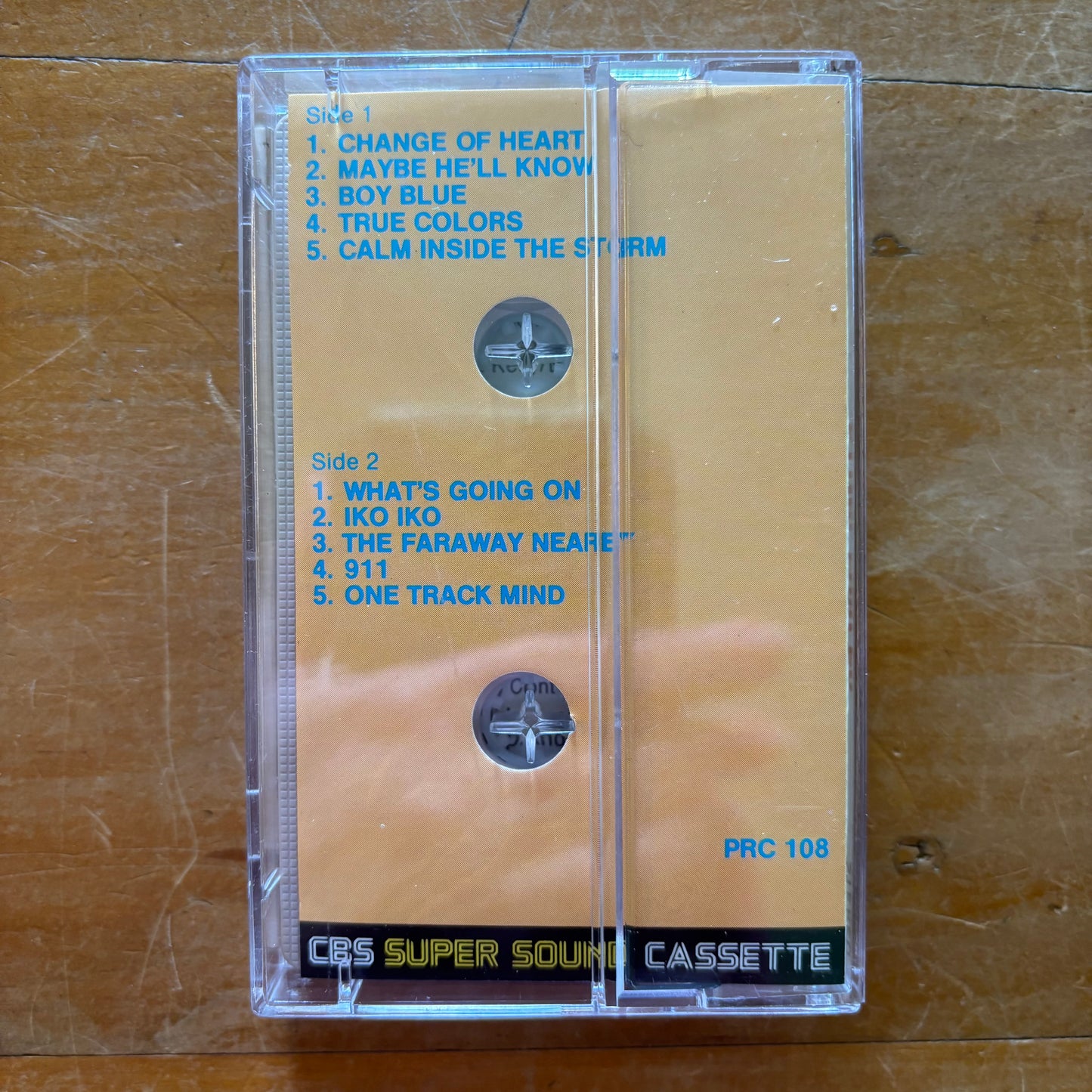 Cyndi Lauper - True Colours (cassette)