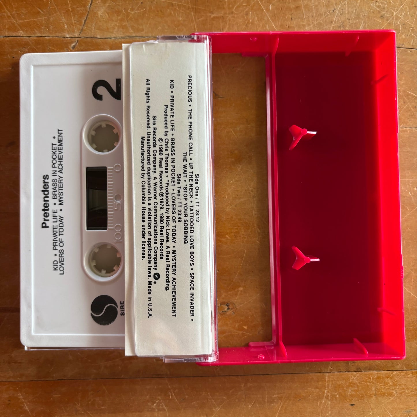 Pretenders - Pretenders (cassette)