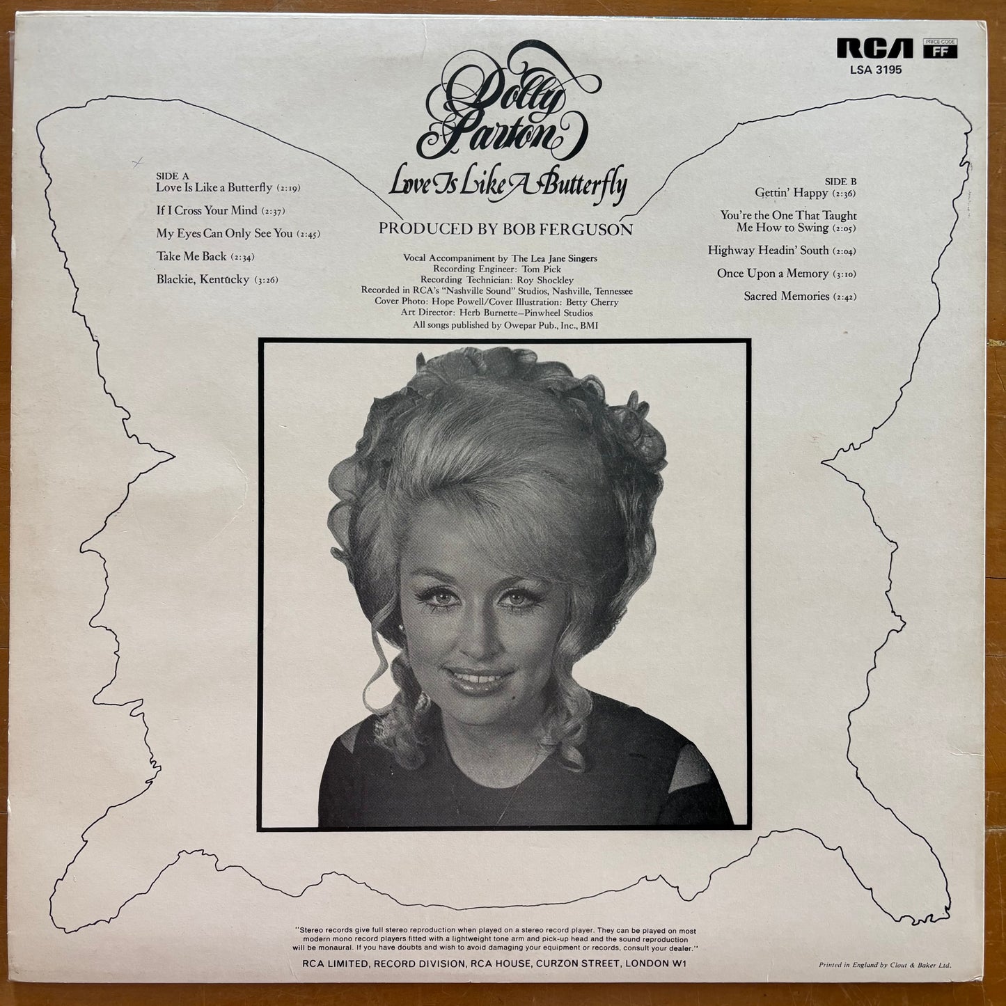 Dolly Parton - Love Is Like A Butterfly