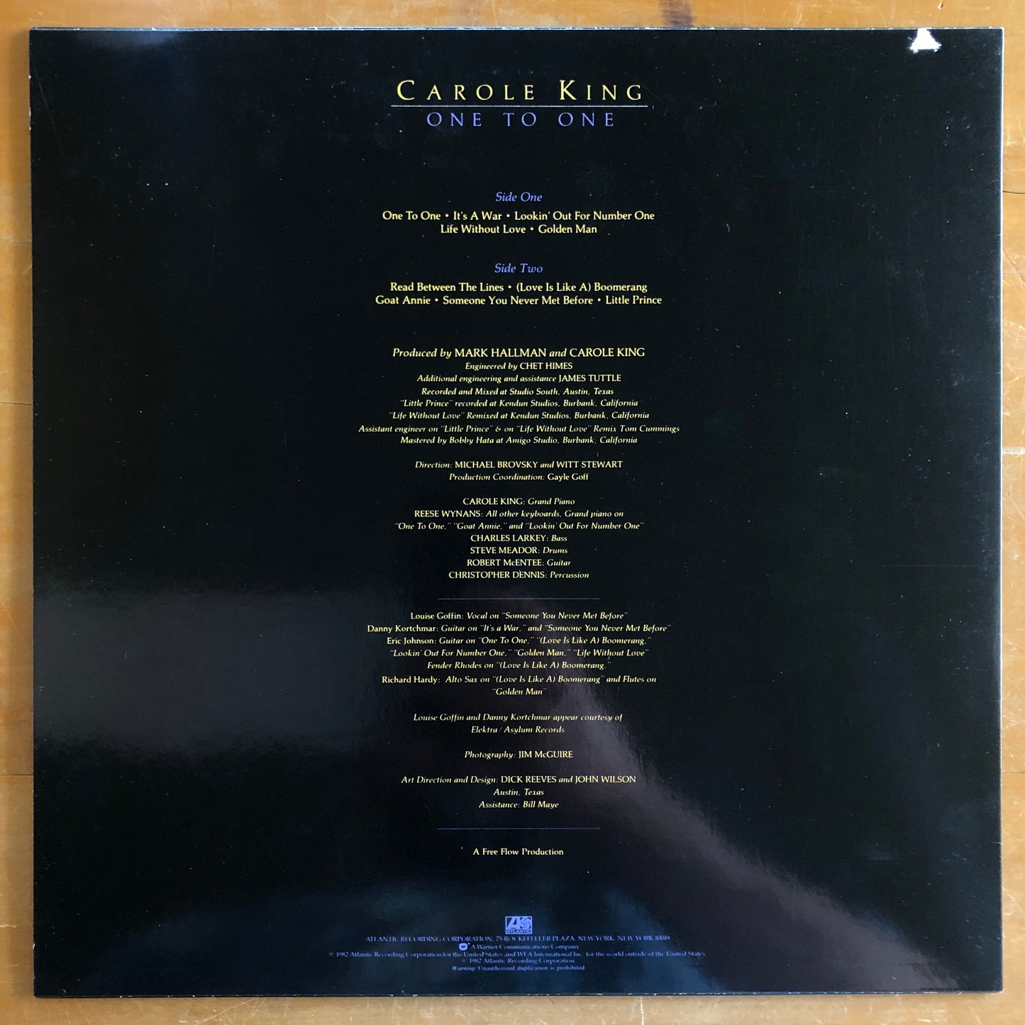 Carole King - One To One