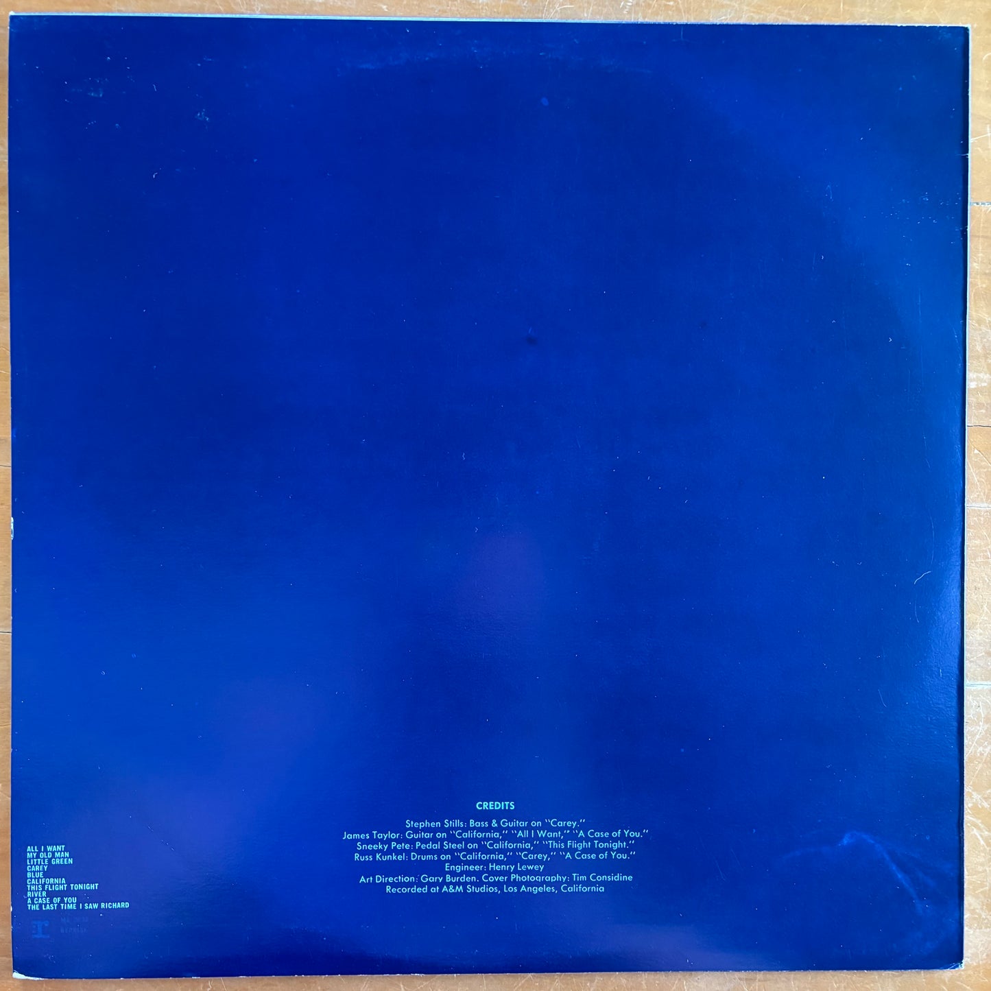 Joni Mitchell - Blue