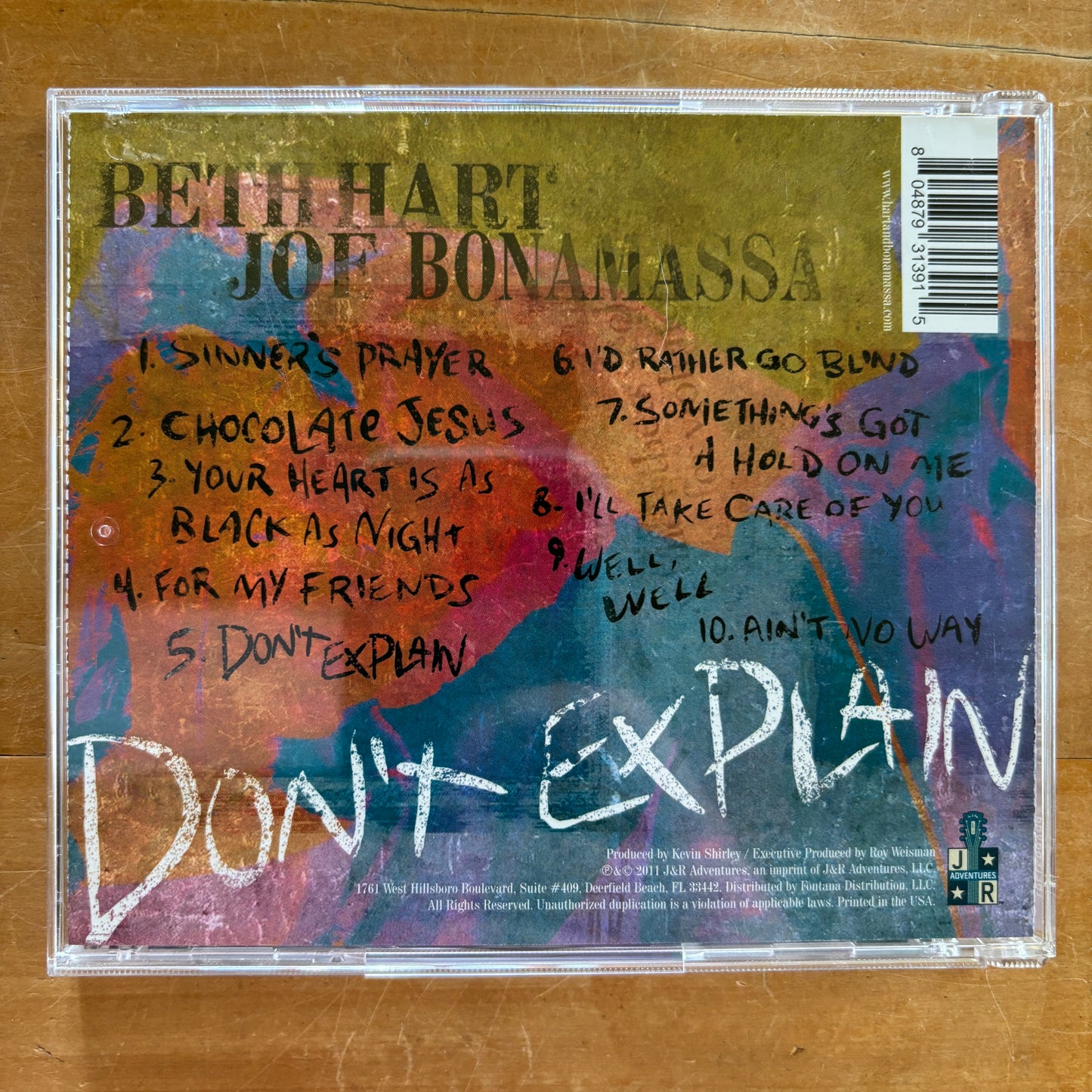 Beth Hart - Don't Explain (CD)
