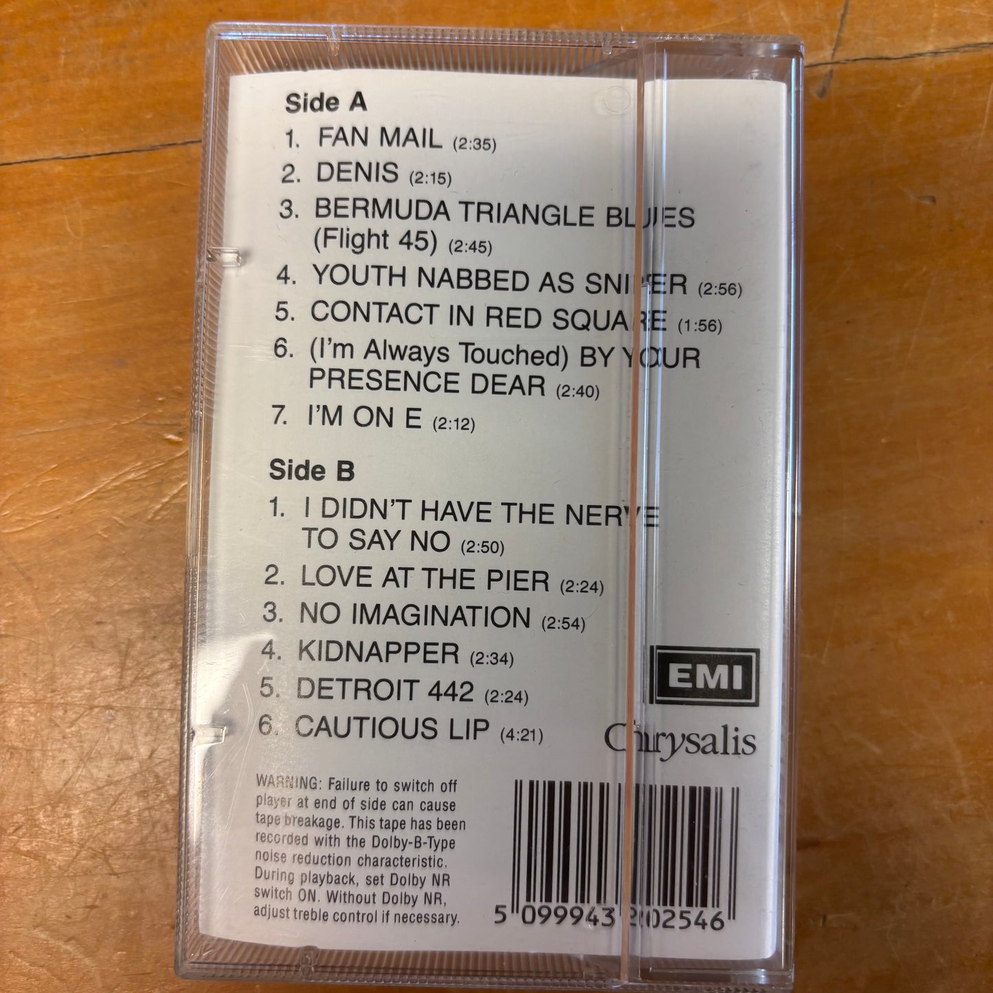 Blondie - Plastic Letters (cassette)
