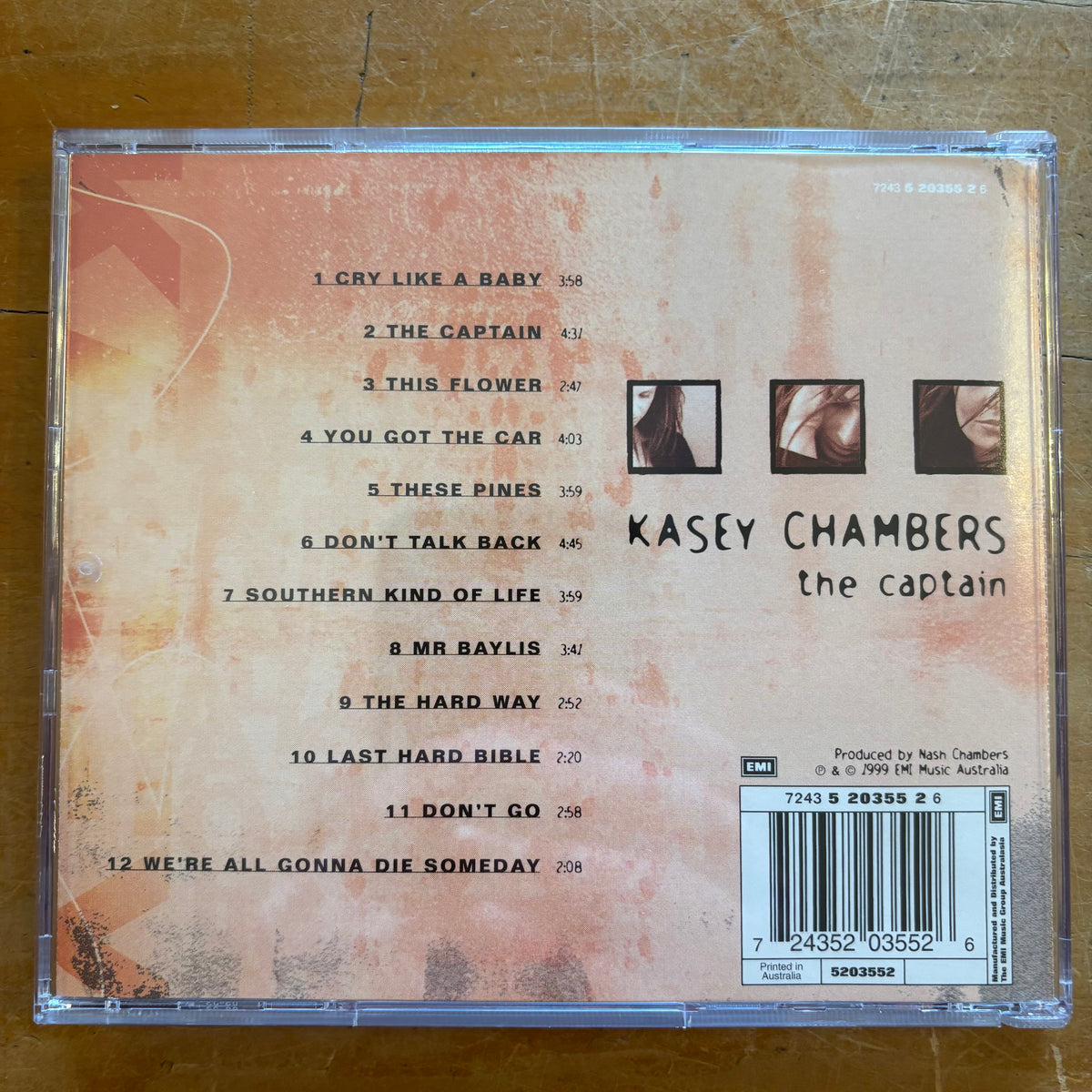 Kasey Chambers - The Captain (CD)