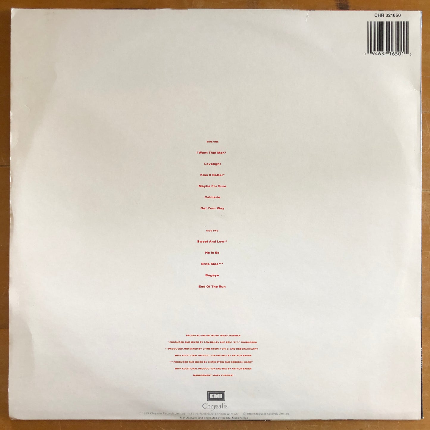 Deborah Harry - Def, Dumb & Blonde