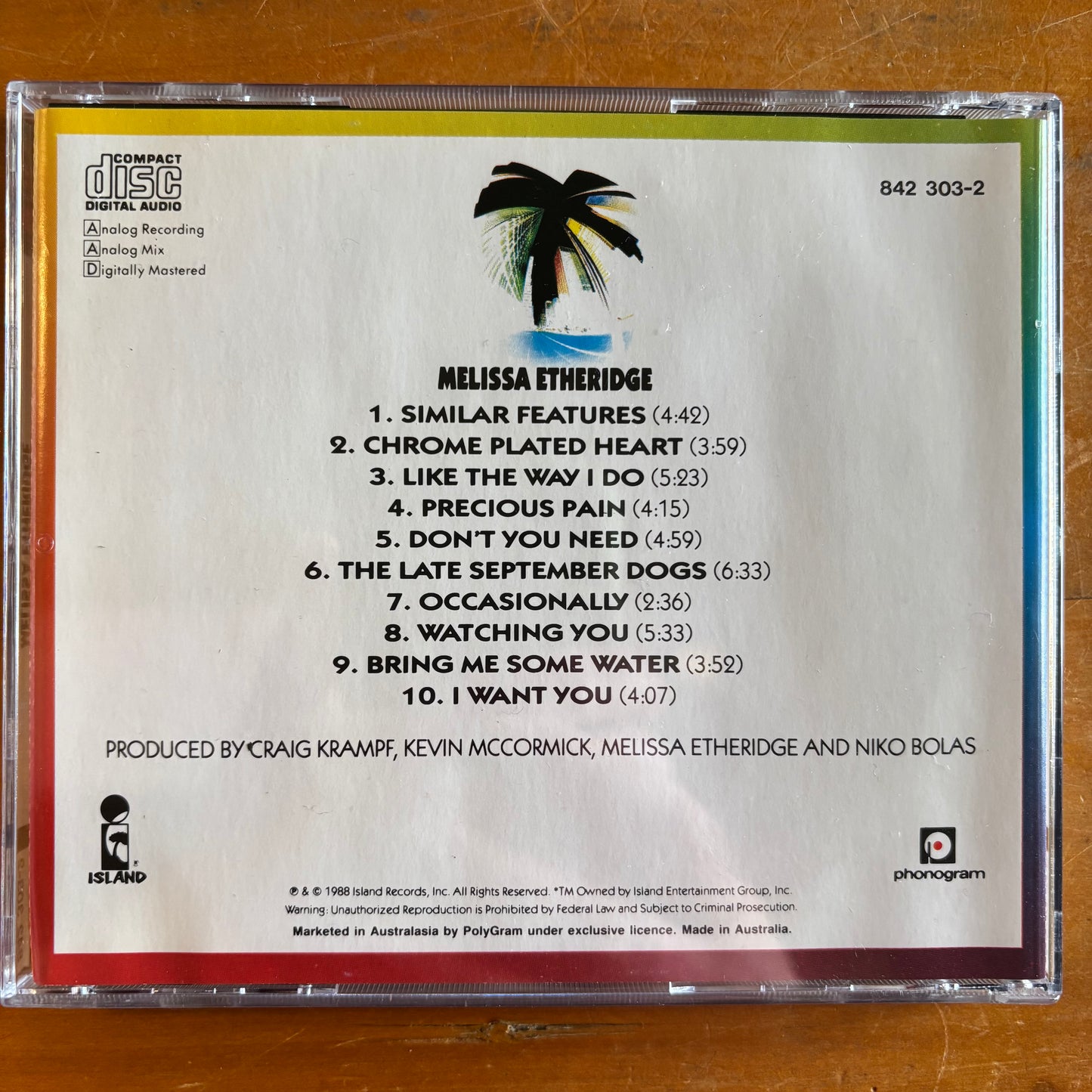 Melissa Etheridge - Melissa Etheridge (CD)
