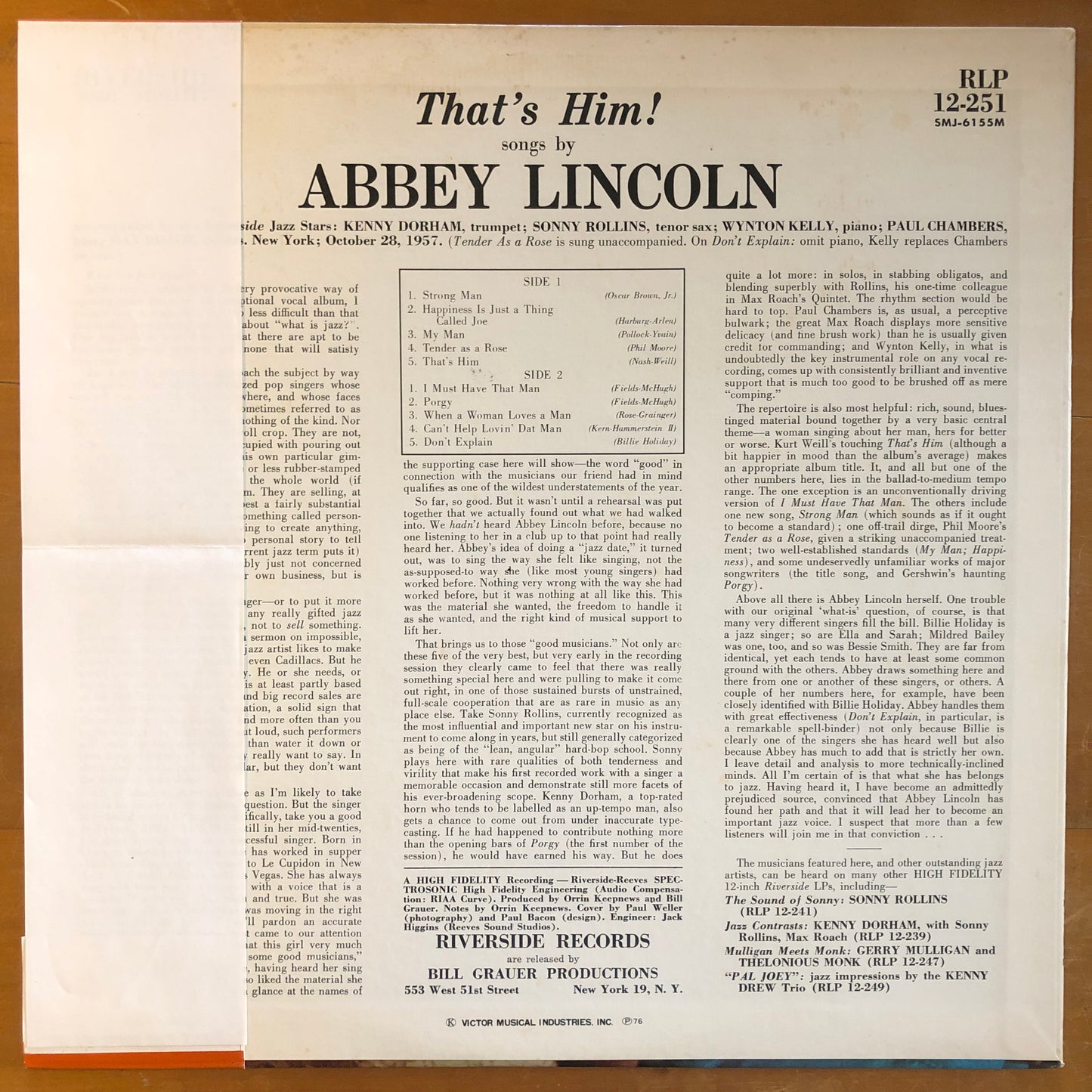 Abbey Lincoln - That's Him