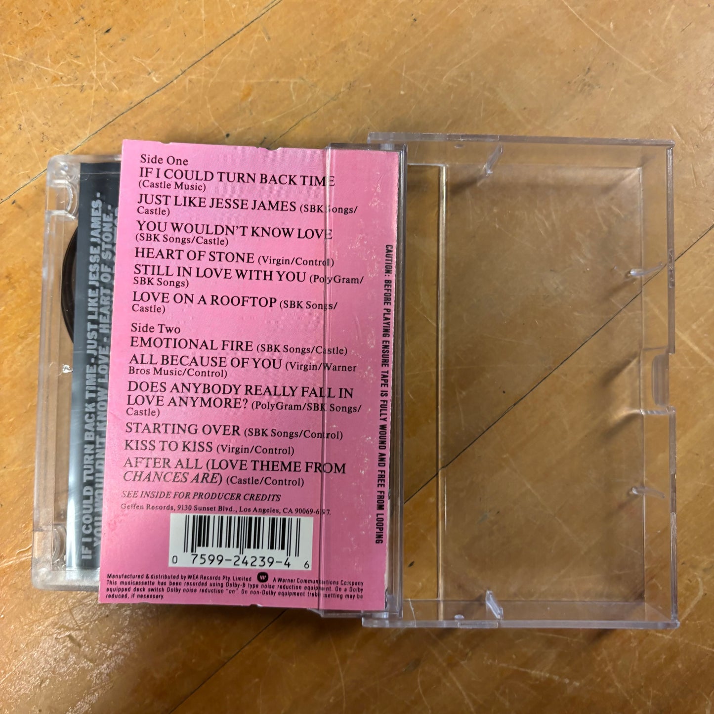 Cher - Heart Of Stone (Cassette)