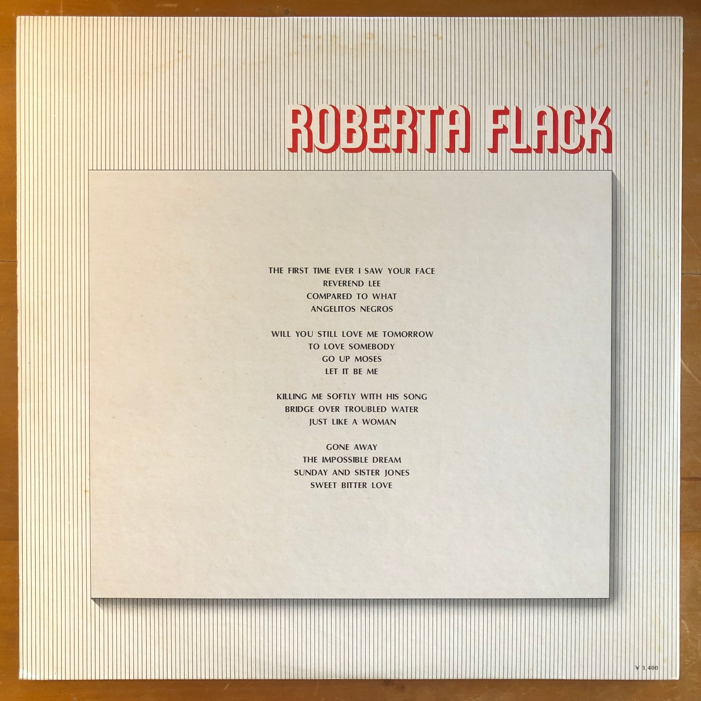 Roberta Flack - Roberta Flack (2xLP)