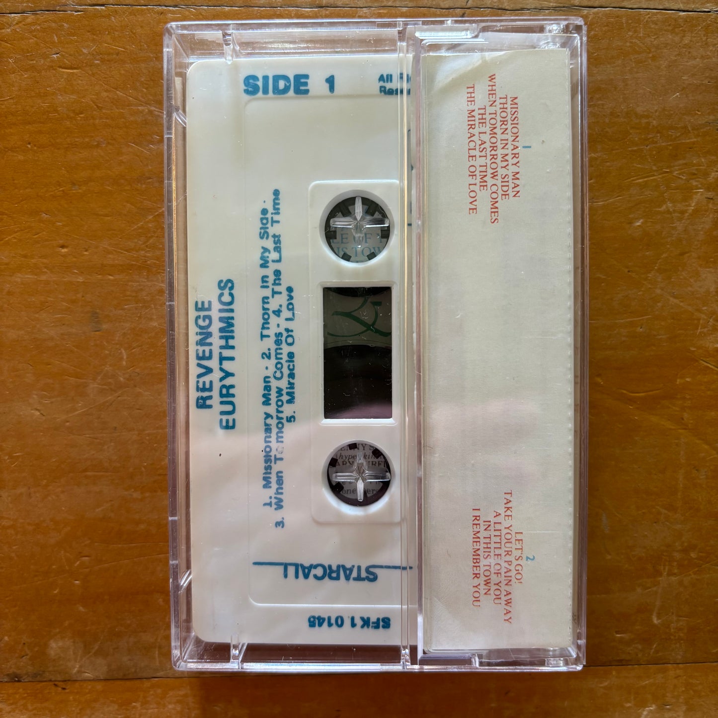 Eurythmics - Revenge (Cassette)