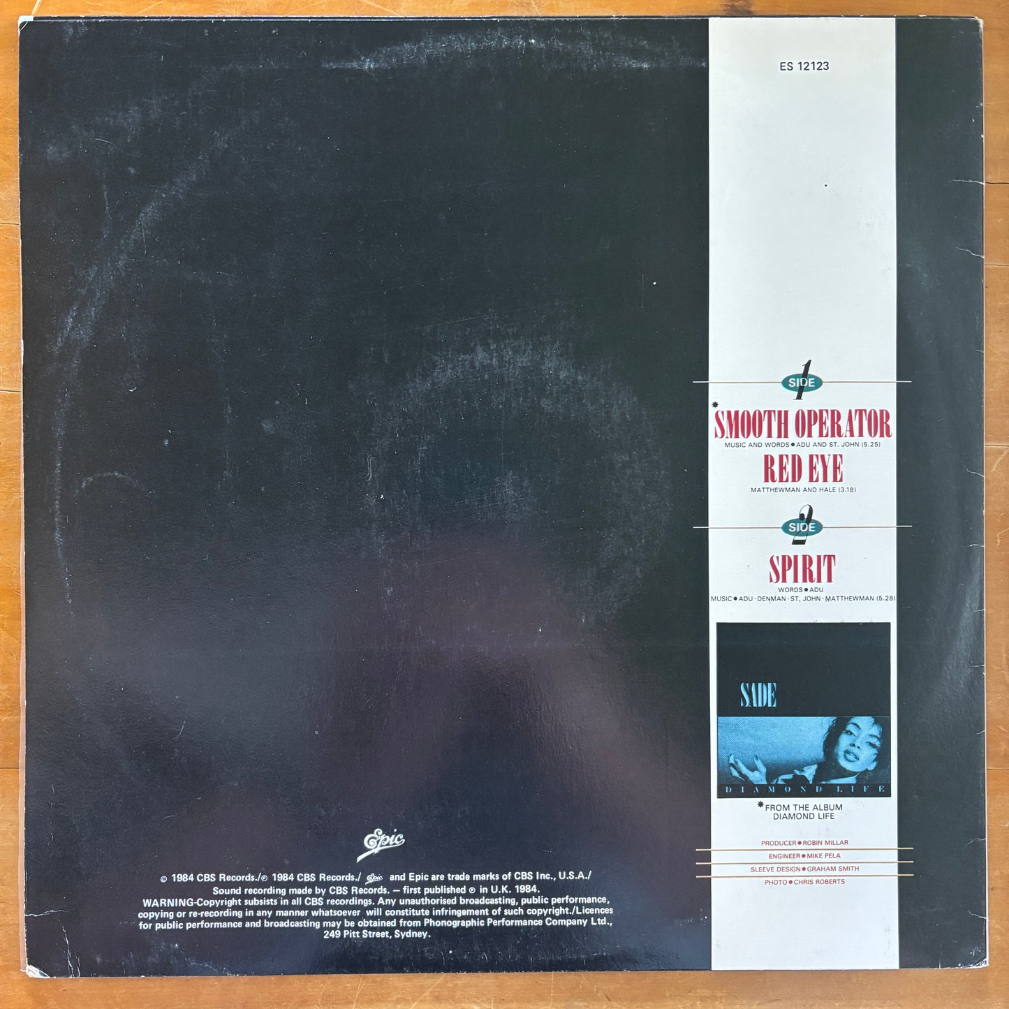 Sade - Smooth Operator 12"