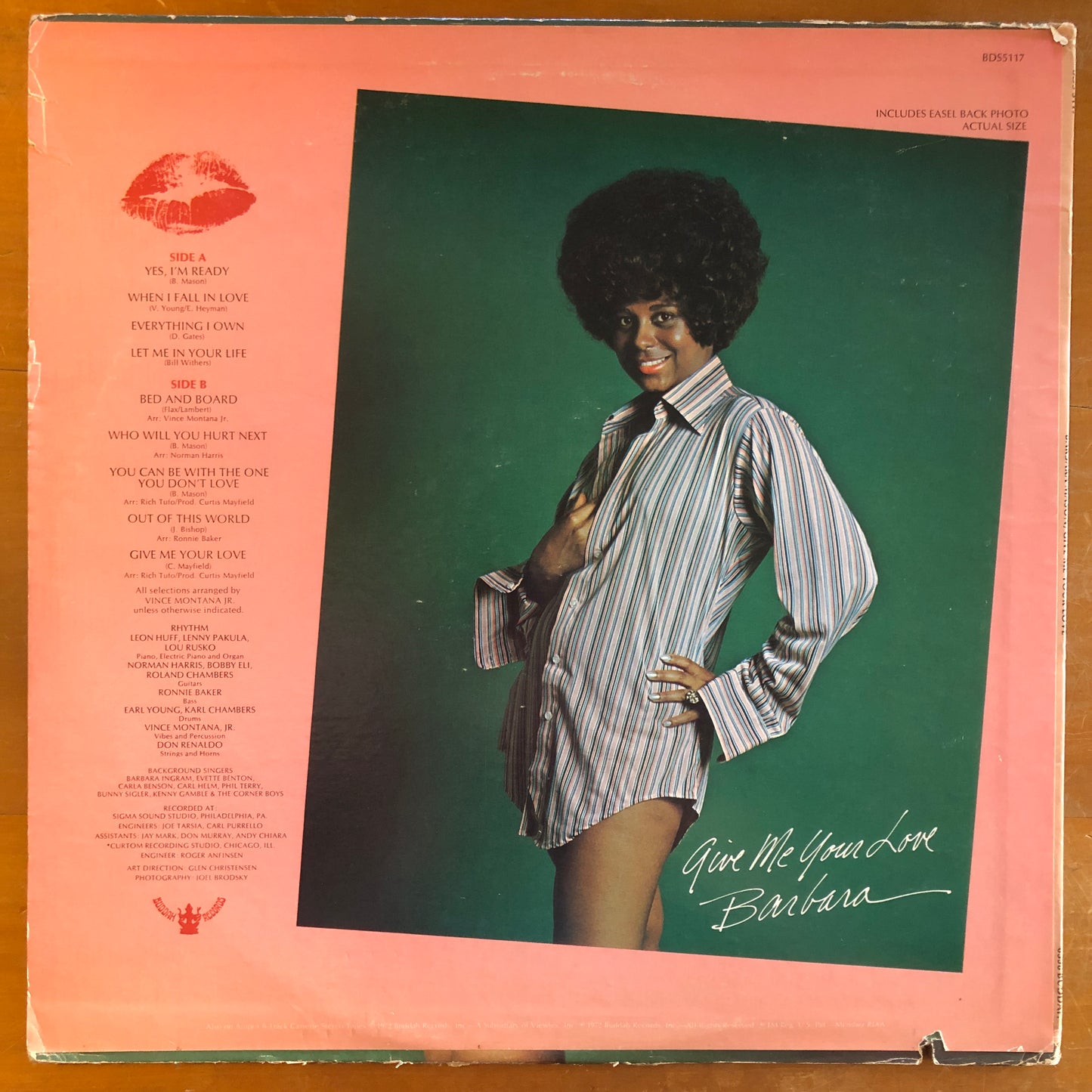 Barbara Mason - Give Me Your Love