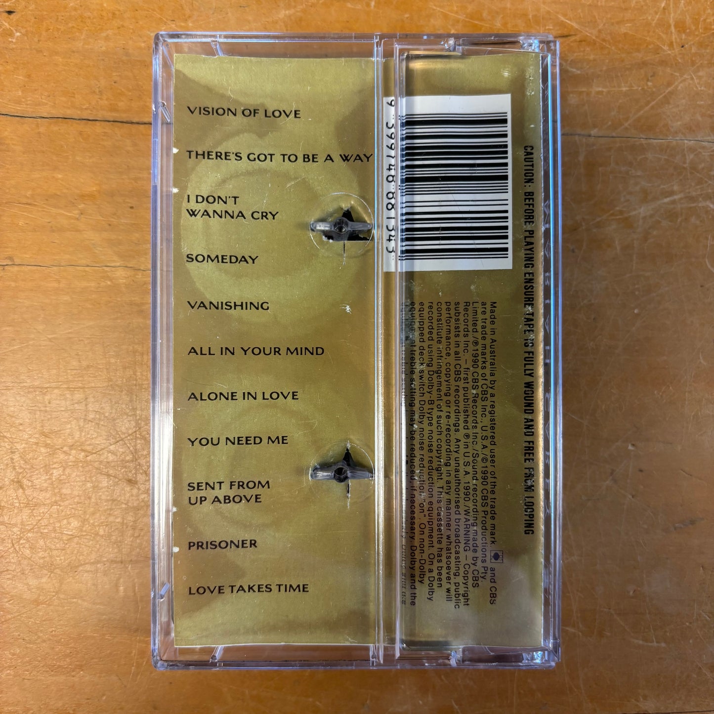 Mariah Carey - Mariah Carey (cassette)