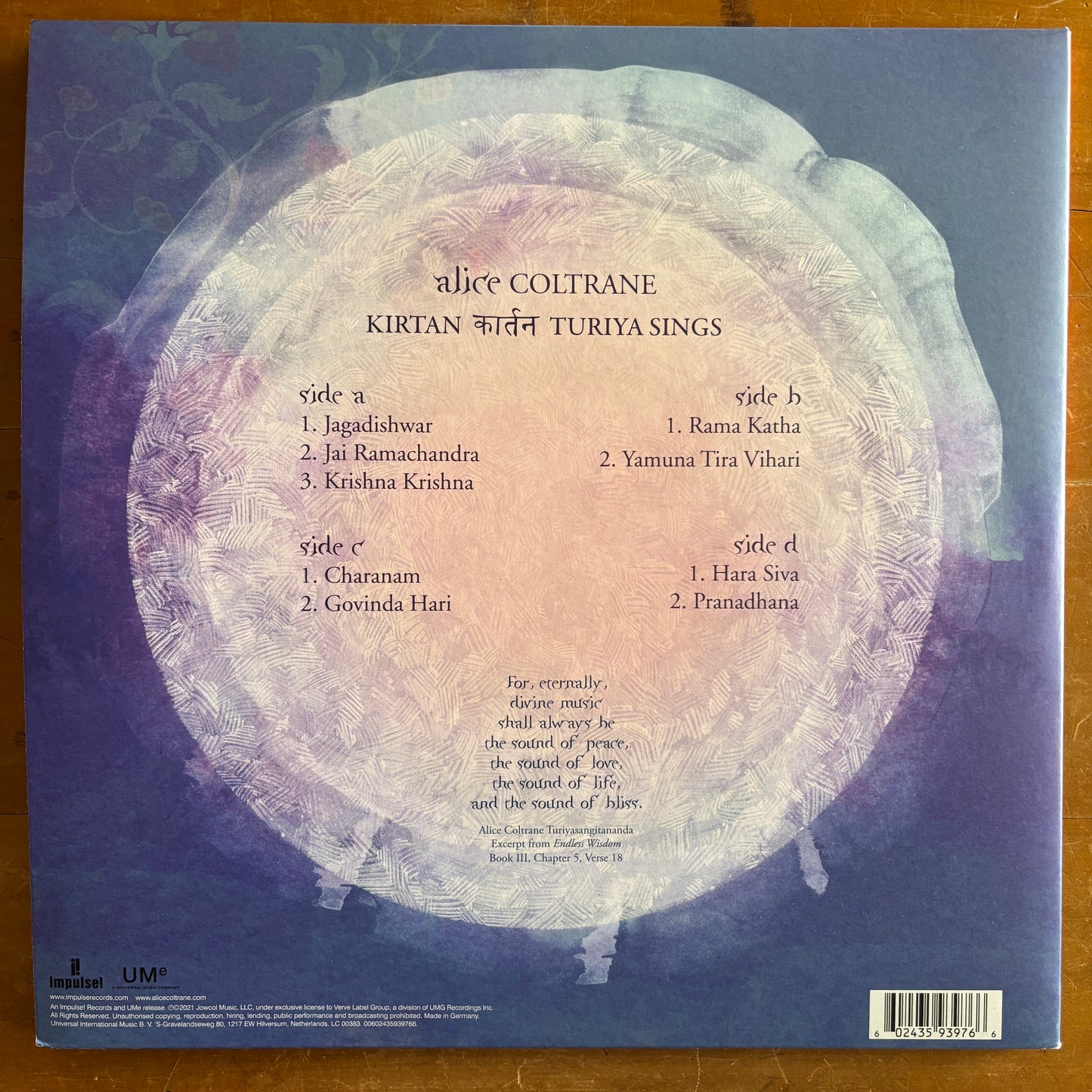 Alice Coltrane - Kirtan: Turiya Sings (2xLP)