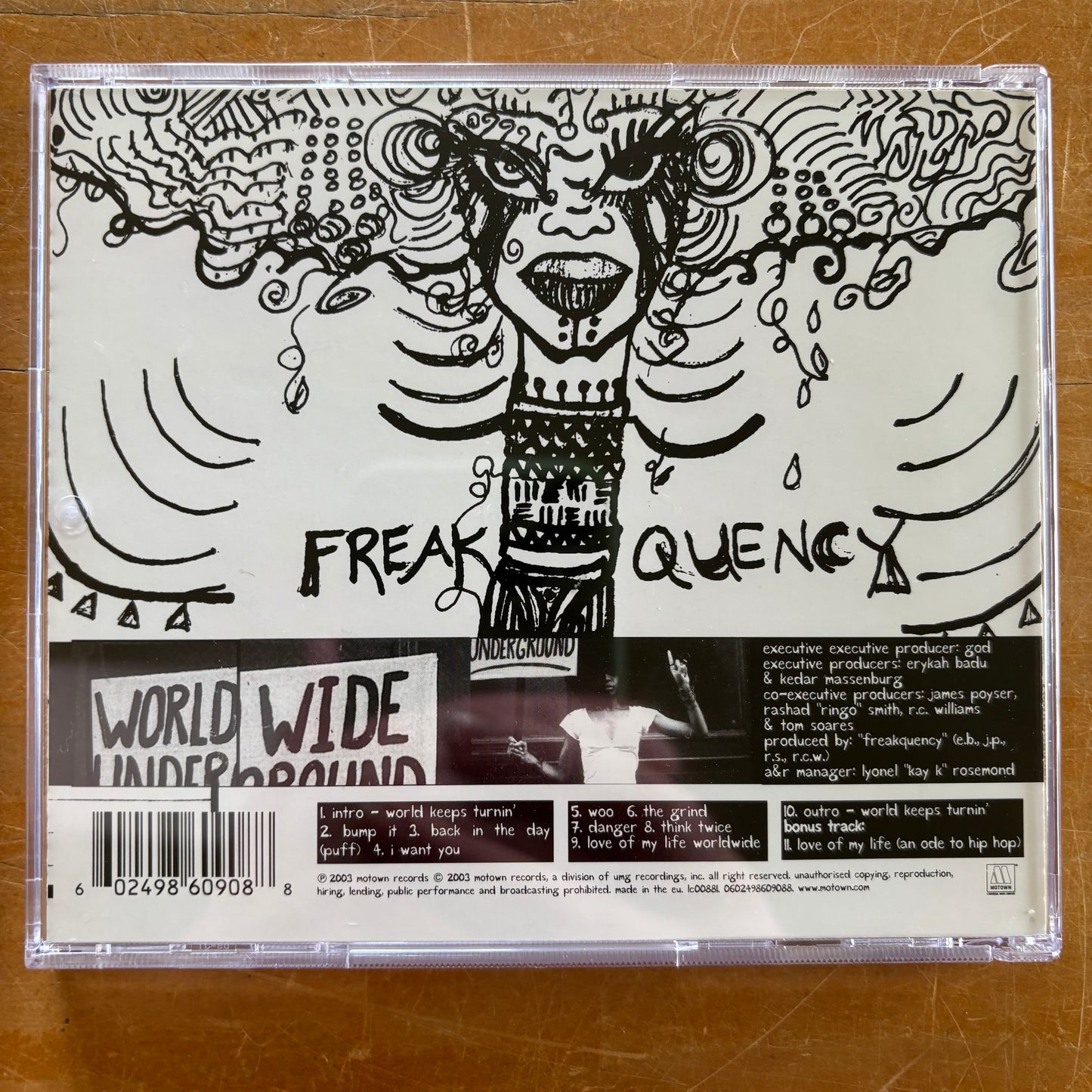 Erykah Badu - Worldwide Underground (CD)