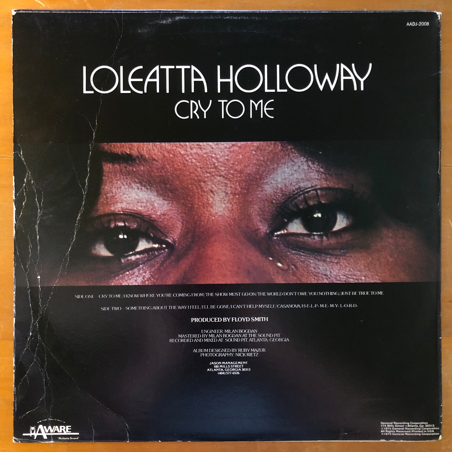 Loleatta Holloway - Cry To Me