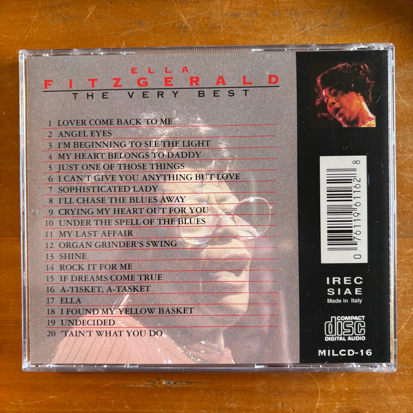 Ella Fitzgerald - The Very Best Of Ella Fitzgerald(CD)